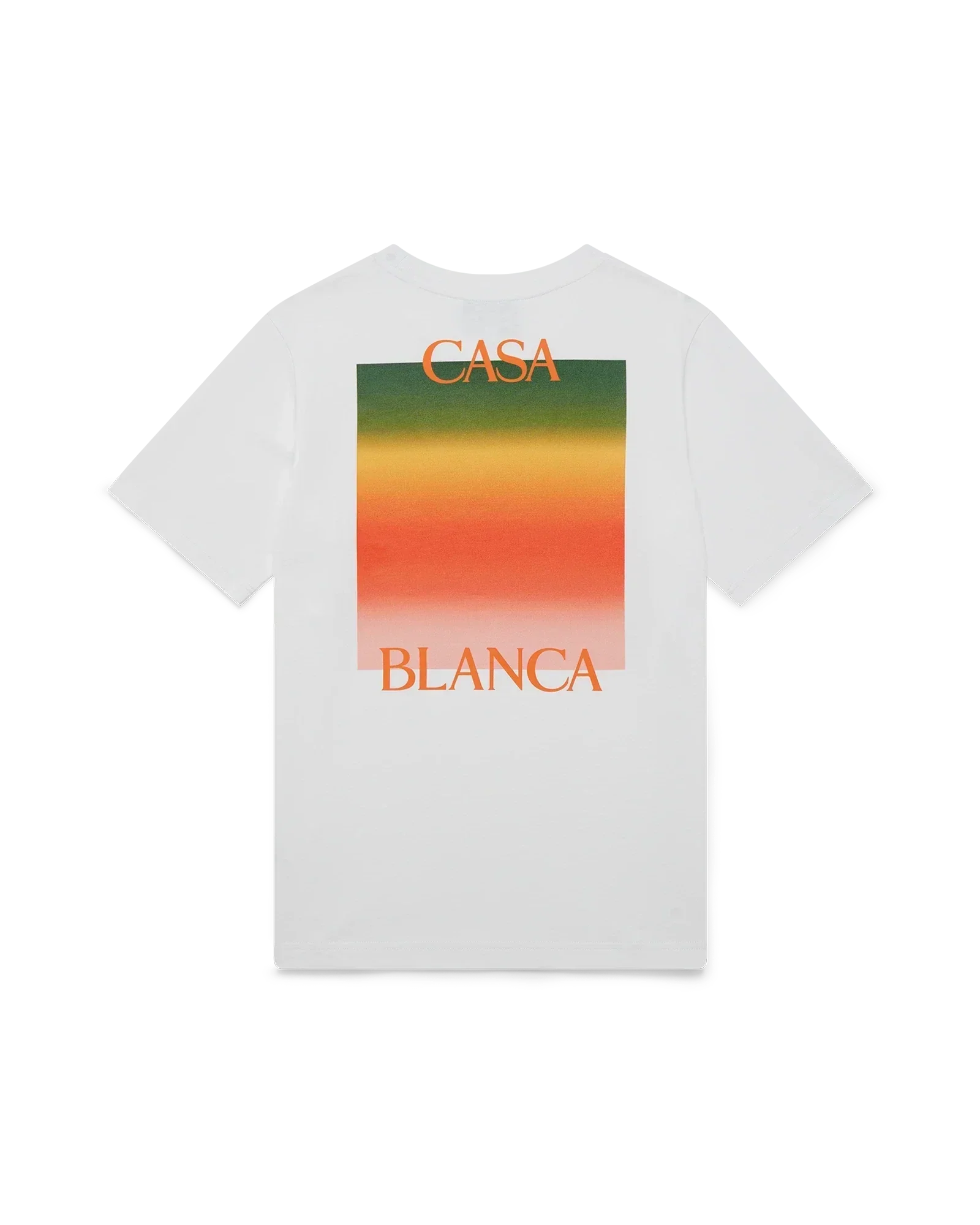 Gradient Casa Logo Short Sleeve T-Shirt | Casablanca Paris | Image 1
