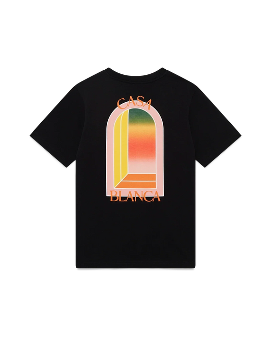 Gradient L'Arche Short Sleeve T-Shirt | Casablanca Paris | Image 1