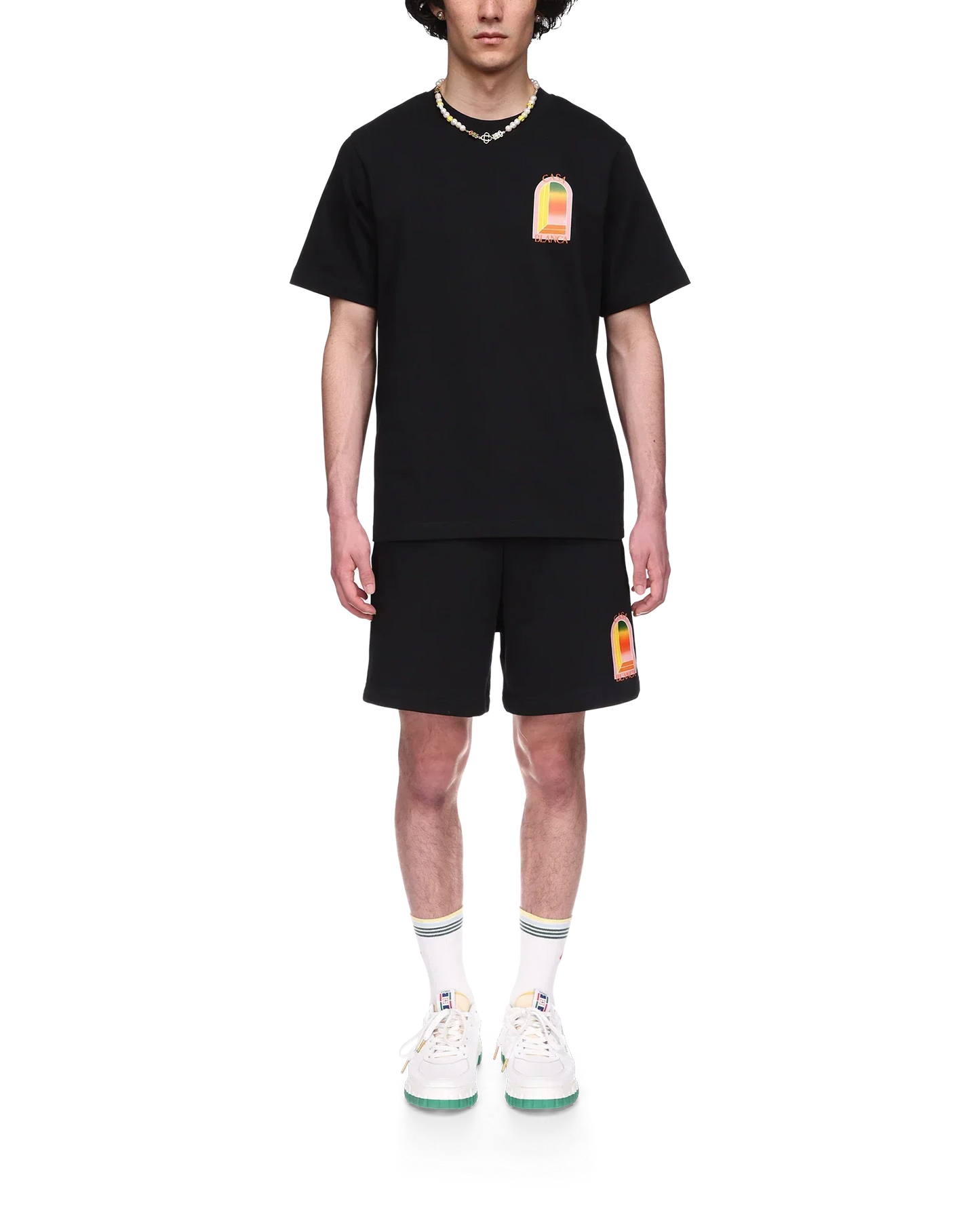 Gradient L'Arche Short Sleeve T-Shirt | Casablanca Paris | Image 4