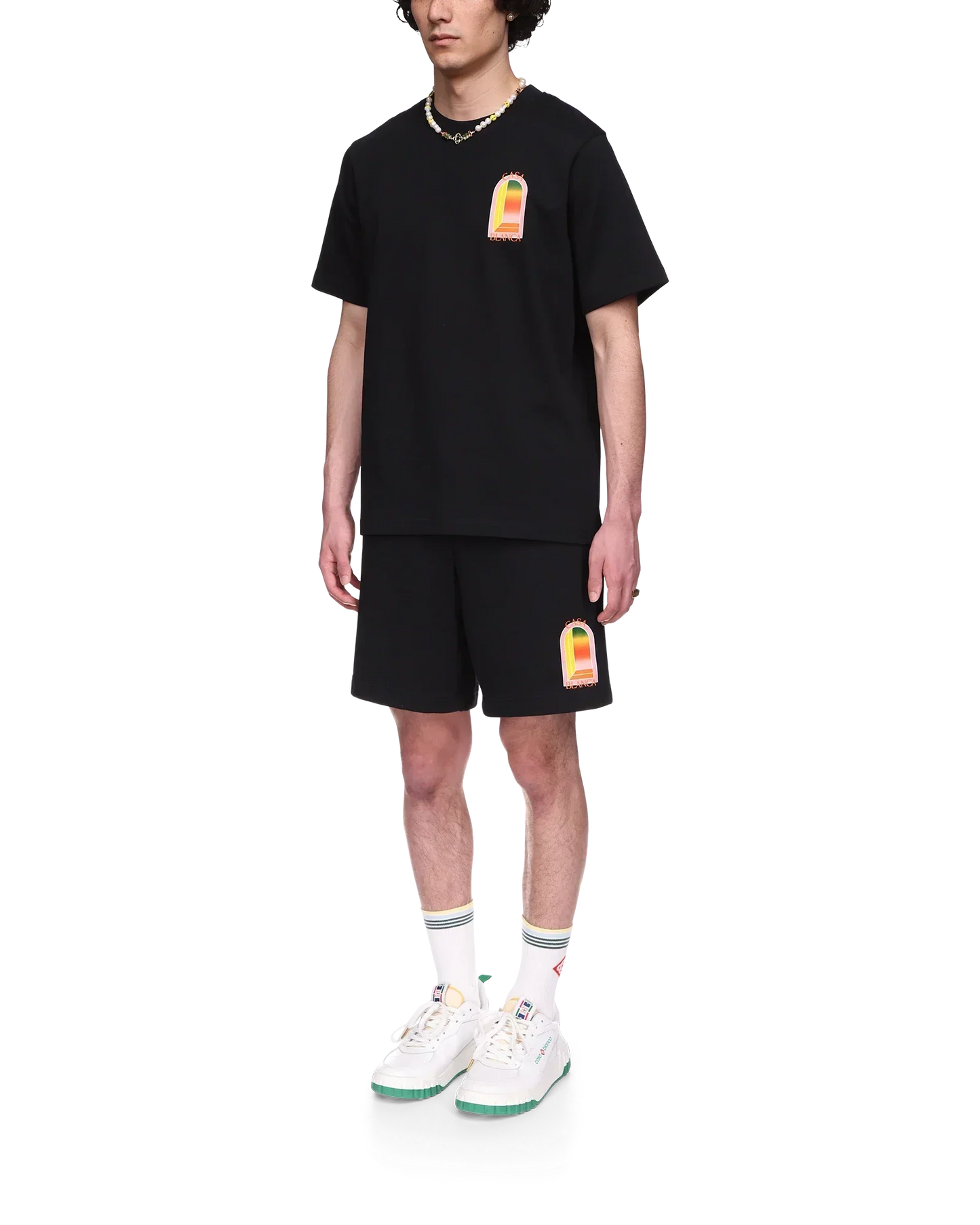 Gradient L'Arche Short Sleeve T-Shirt | Casablanca Paris | Image 5