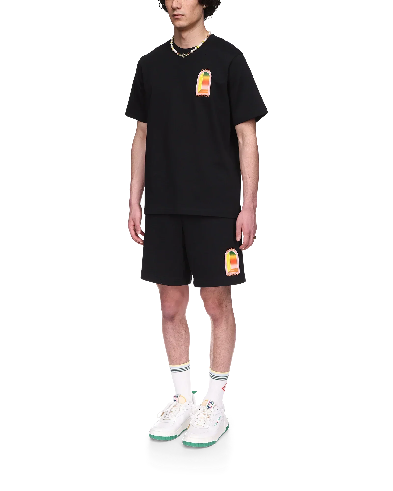 Gradient L'Arche Short Sleeve T-Shirt | Casablanca Paris | Image 5