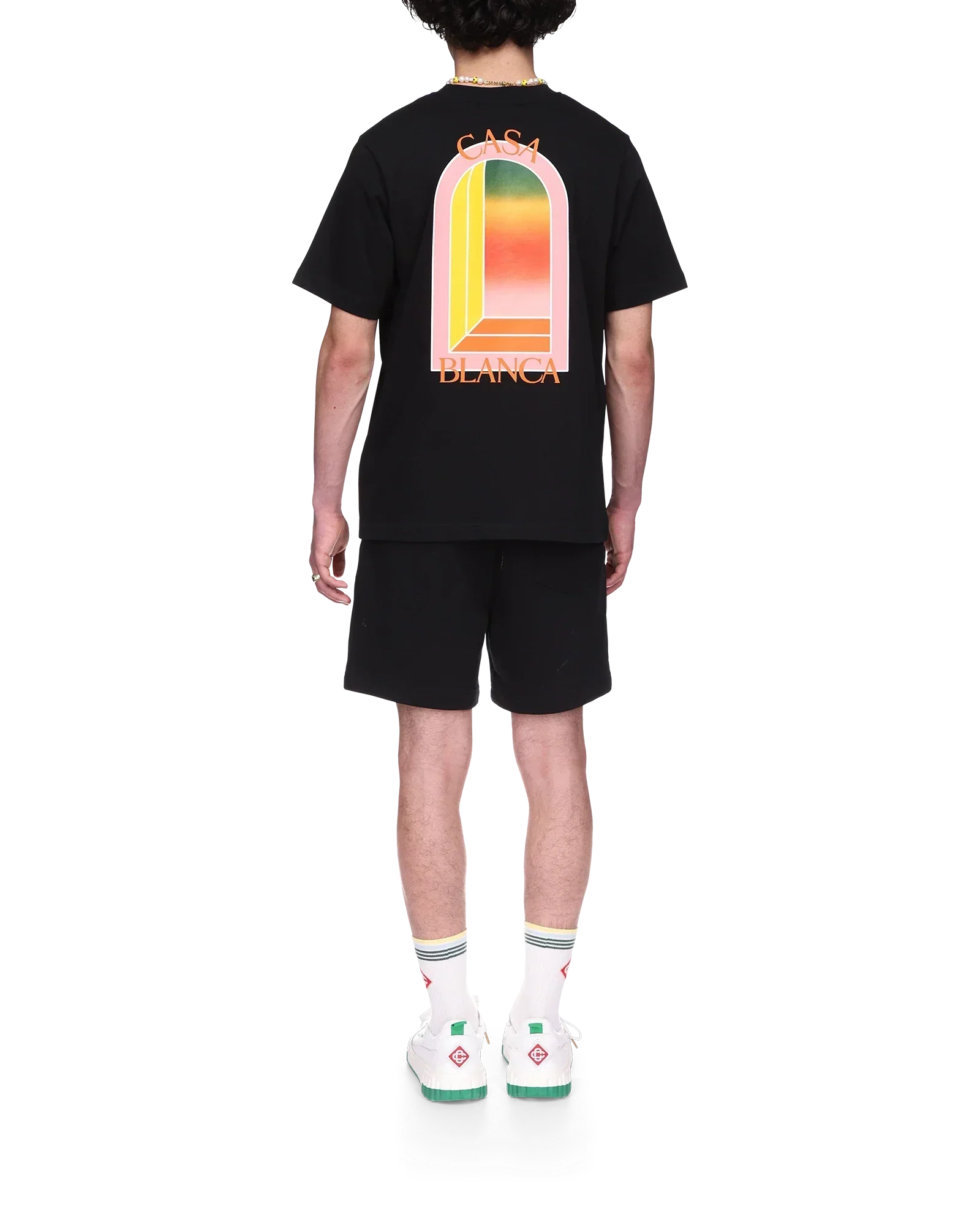 Gradient L'Arche Short Sleeve T-Shirt | Casablanca Paris | Image 2