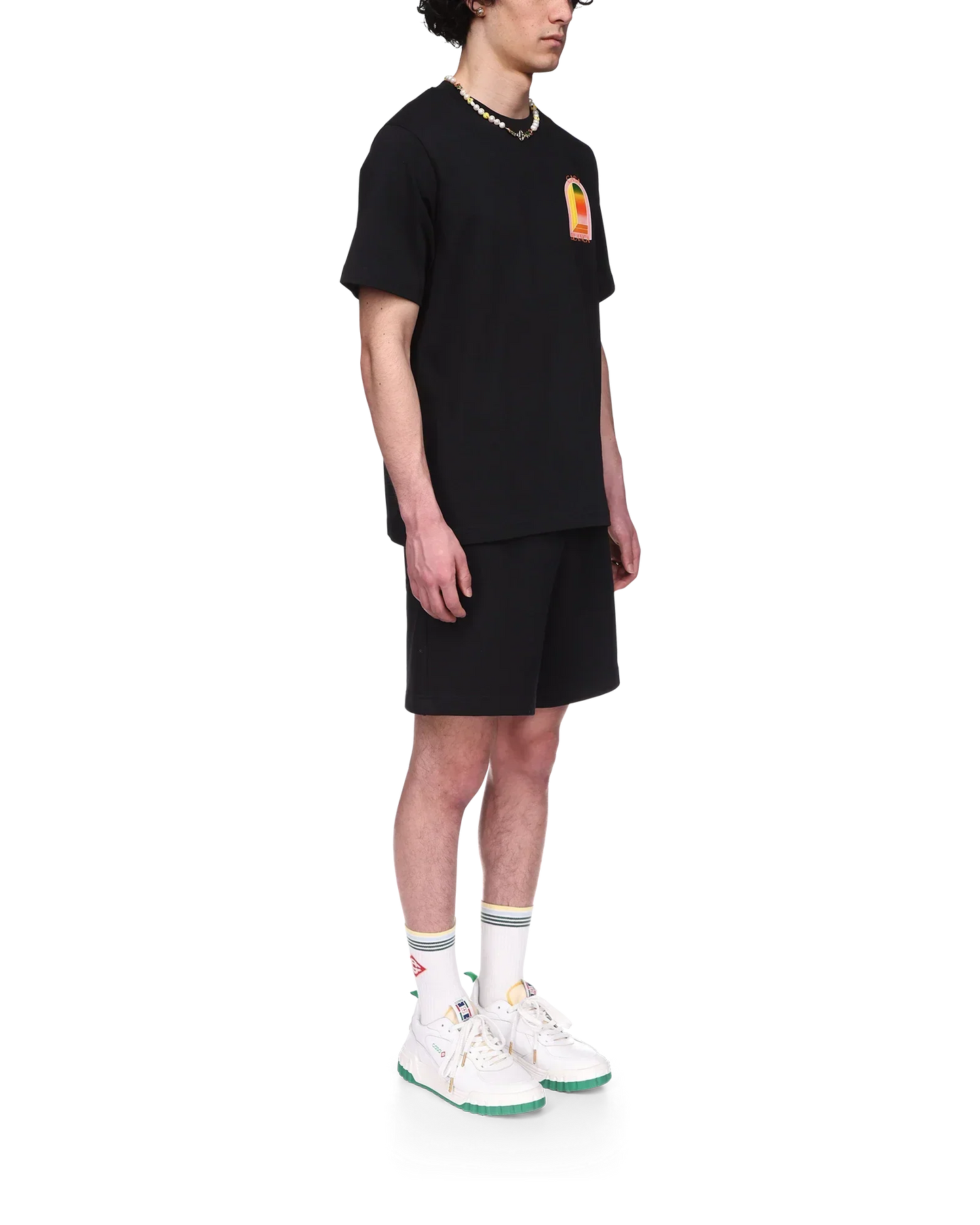 Gradient L'Arche Short Sleeve T-Shirt | Casablanca Paris | Image 3