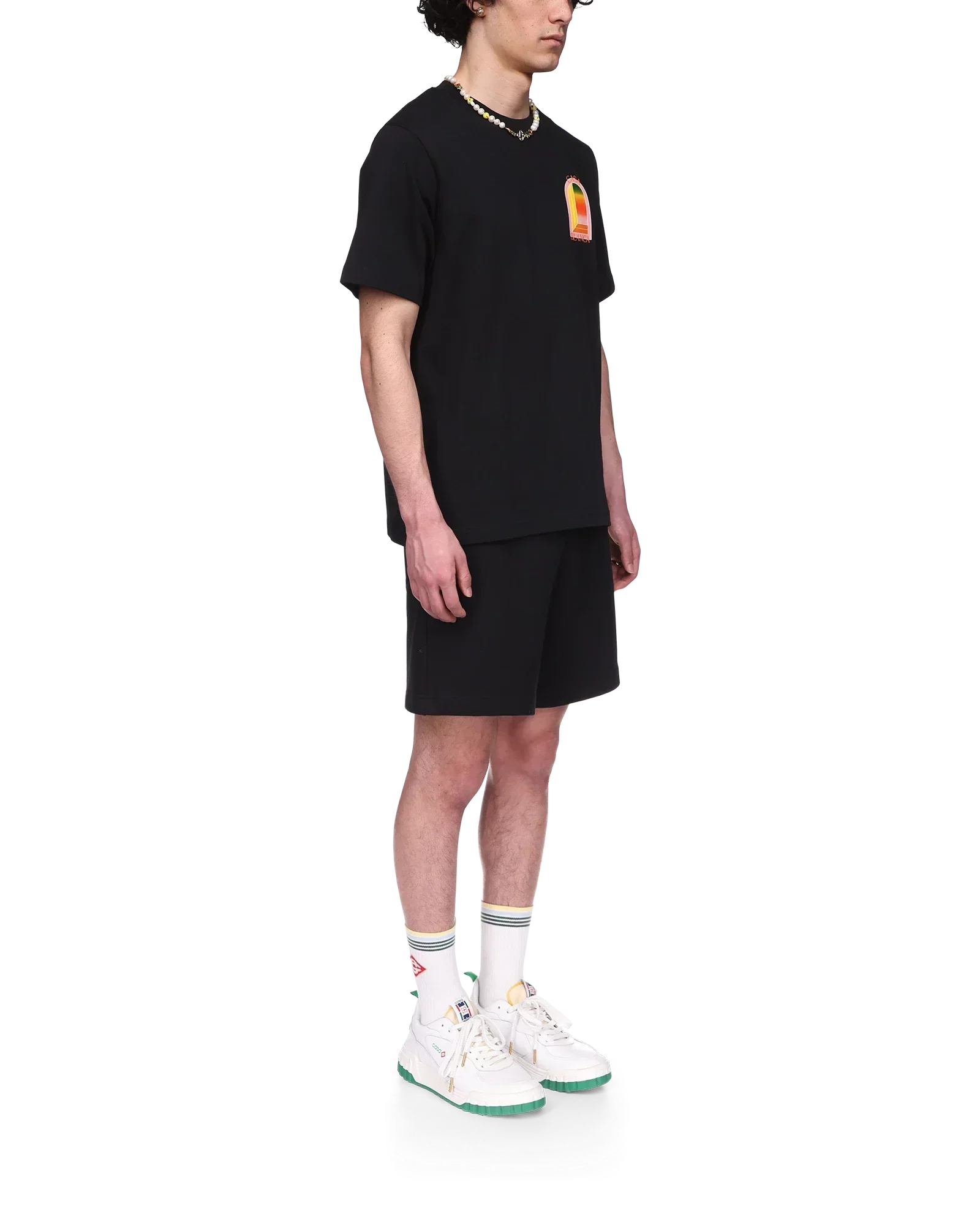 Gradient L'Arche Short Sleeve T-Shirt | Casablanca Paris | Image 3