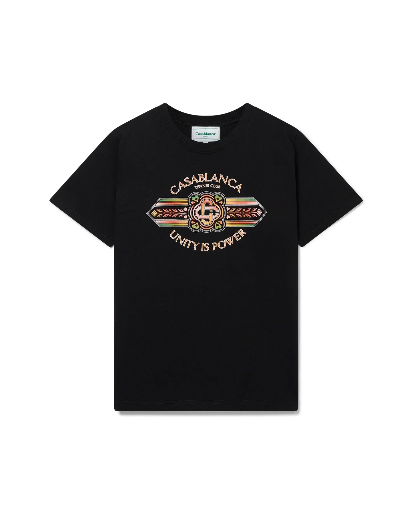 Unity Is Power Short Sleeve T-Shirt | Casablanca Paris | Image 1