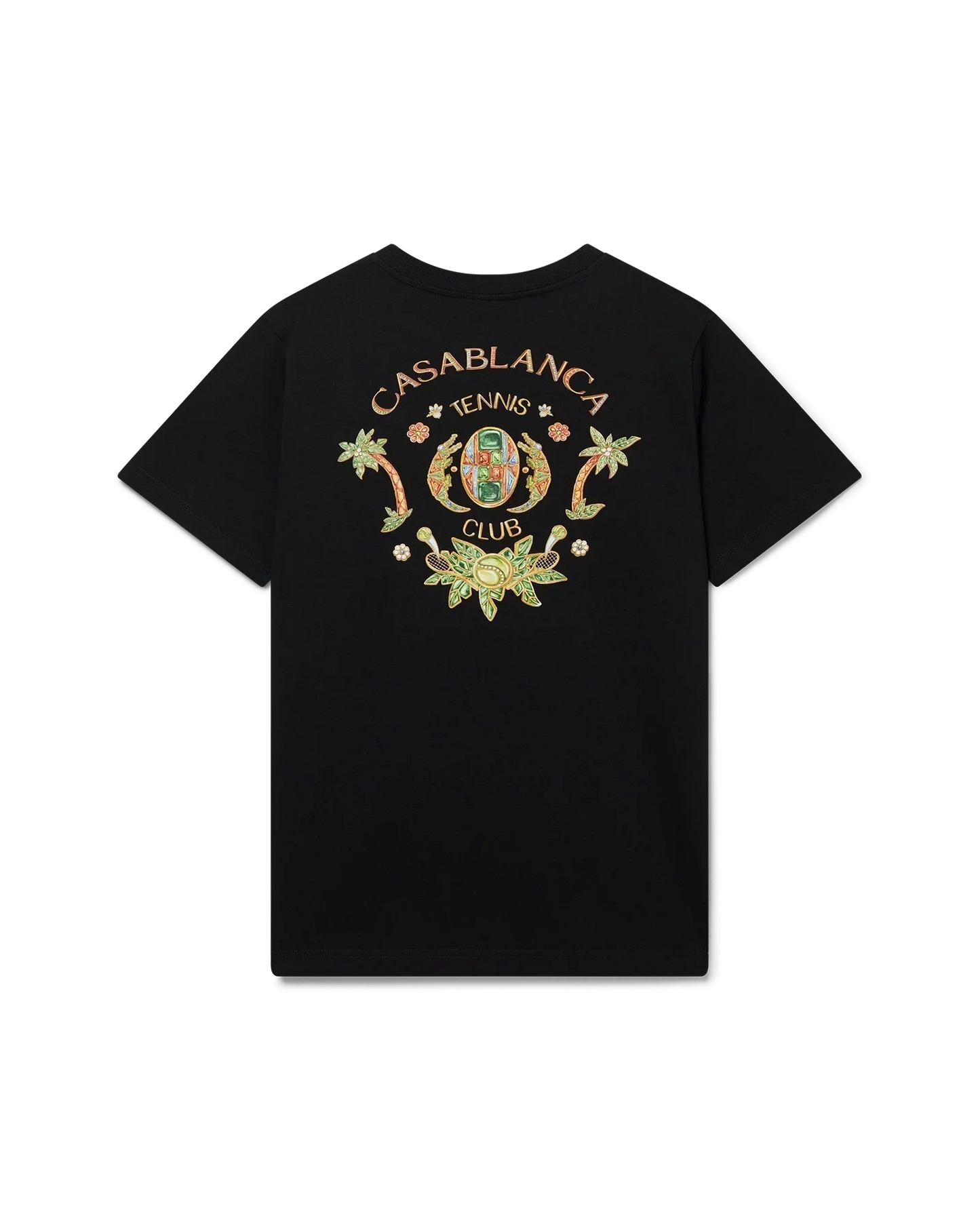 Joyaux D'Afrique Tennis Club Short Sleeve T-Shirt | Casablanca Paris | Image 1