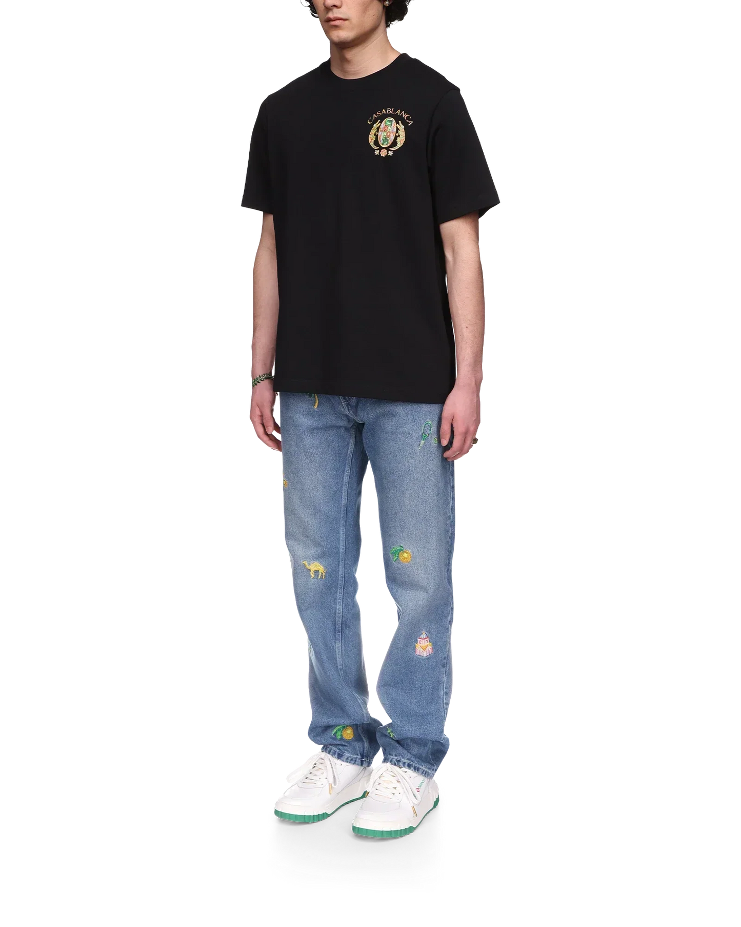 Joyaux D'Afrique Tennis Club Short Sleeve T-Shirt | Casablanca Paris | Image 5