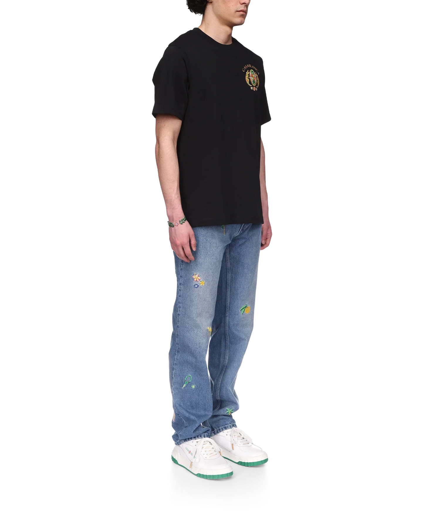 Joyaux D'Afrique Tennis Club Short Sleeve T-Shirt | Casablanca Paris | Image 4