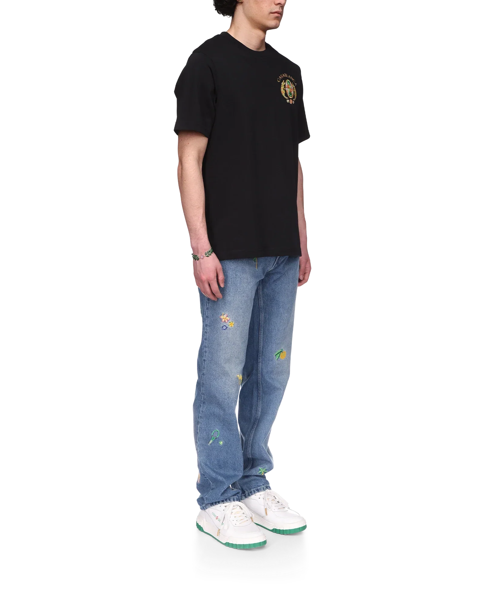 Joyaux D'Afrique Tennis Club Short Sleeve T-Shirt | Casablanca Paris | Image 4