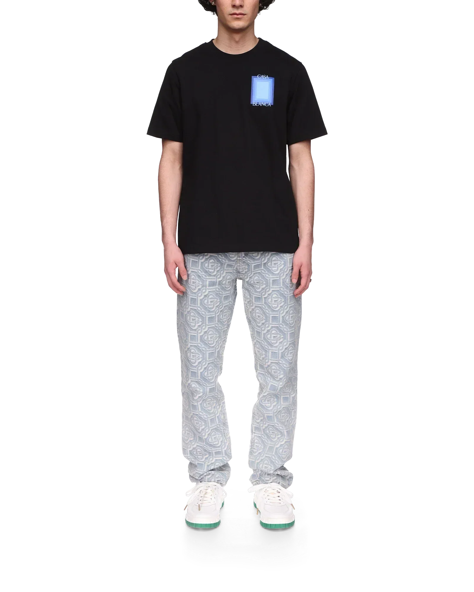 Gradient Casa Logo T-Shirt | Casablanca Paris | Image 4
