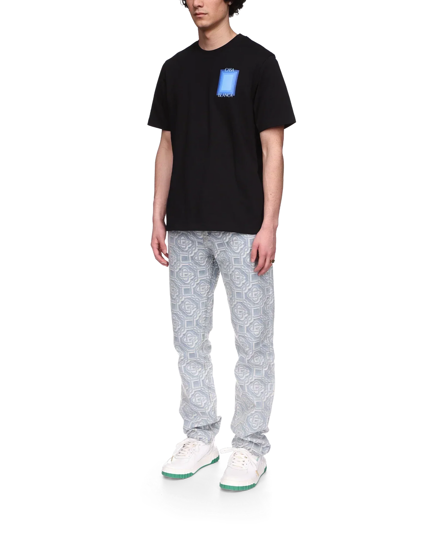 Gradient Casa Logo T-Shirt | Casablanca Paris | Image 5