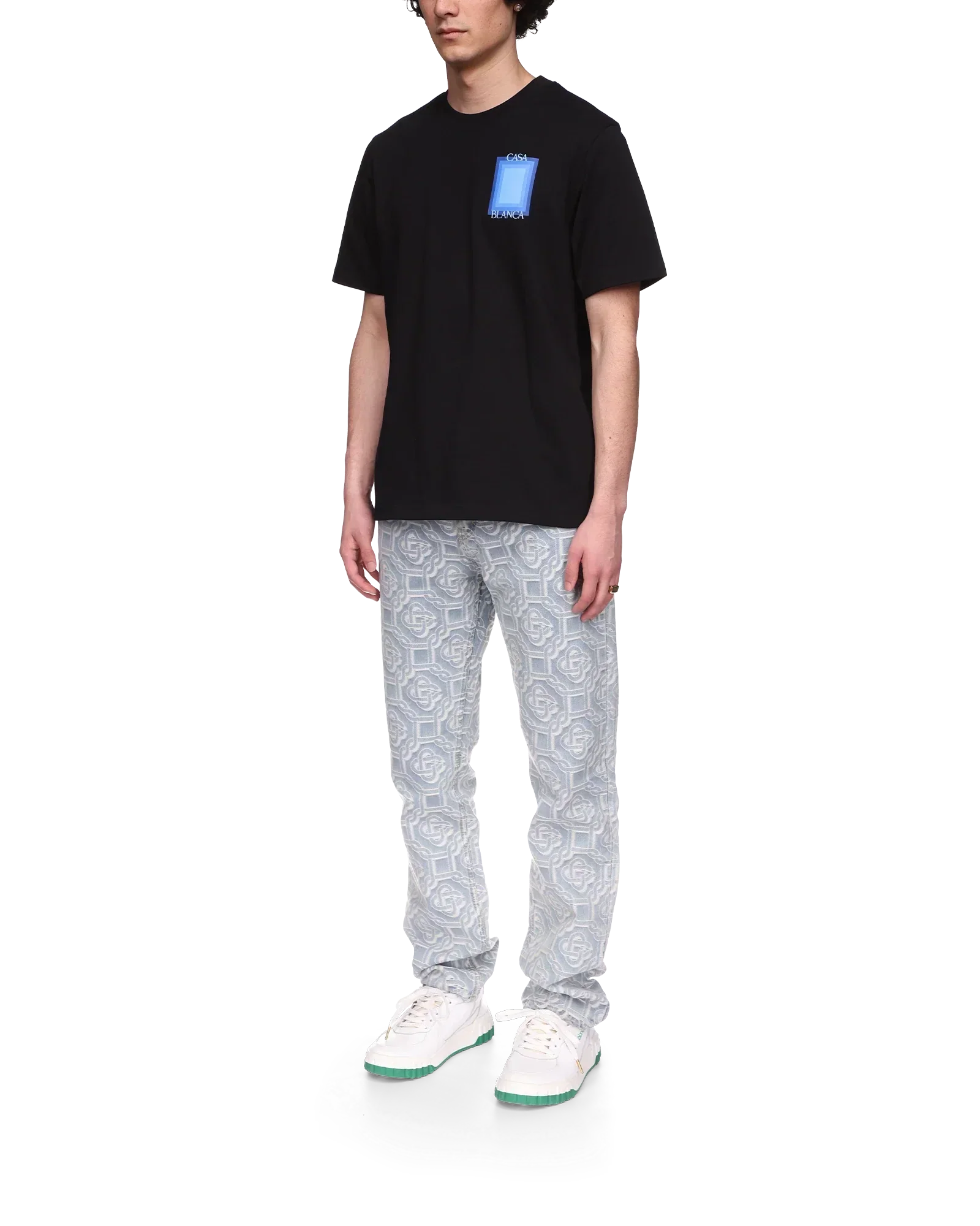 Gradient Casa Logo T-Shirt | Casablanca Paris | Image 5