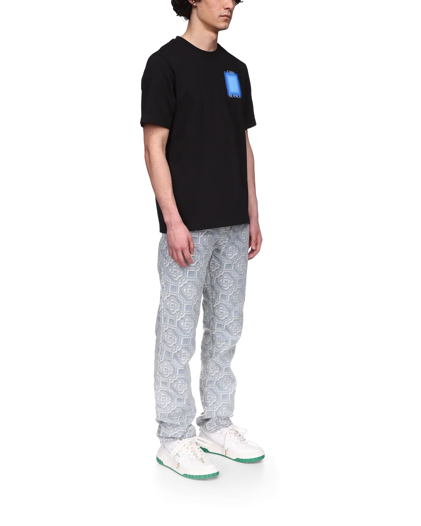 Gradient Casa Logo T-Shirt | Casablanca Paris | Image 3