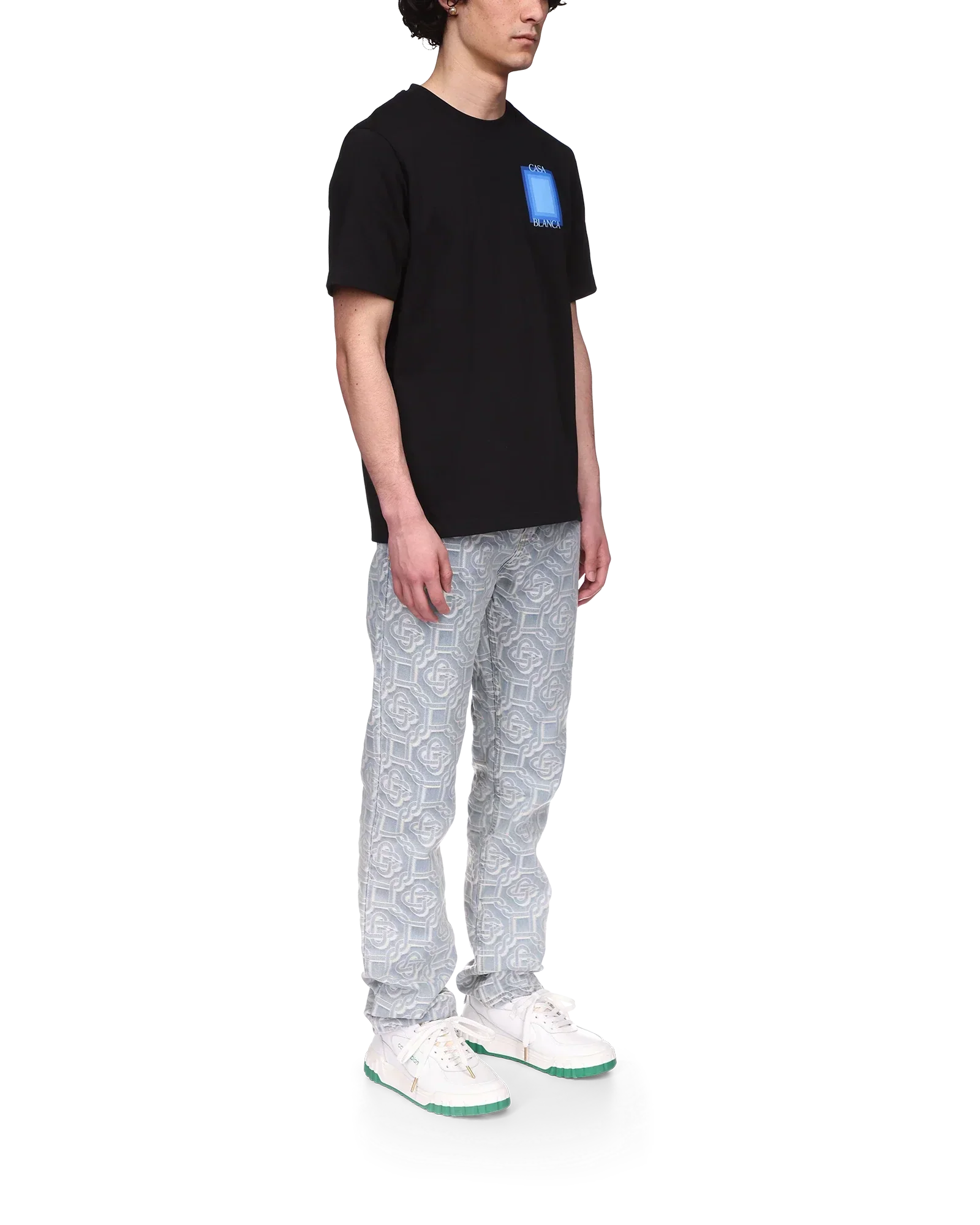Gradient Casa Logo T-Shirt | Casablanca Paris | Image 3