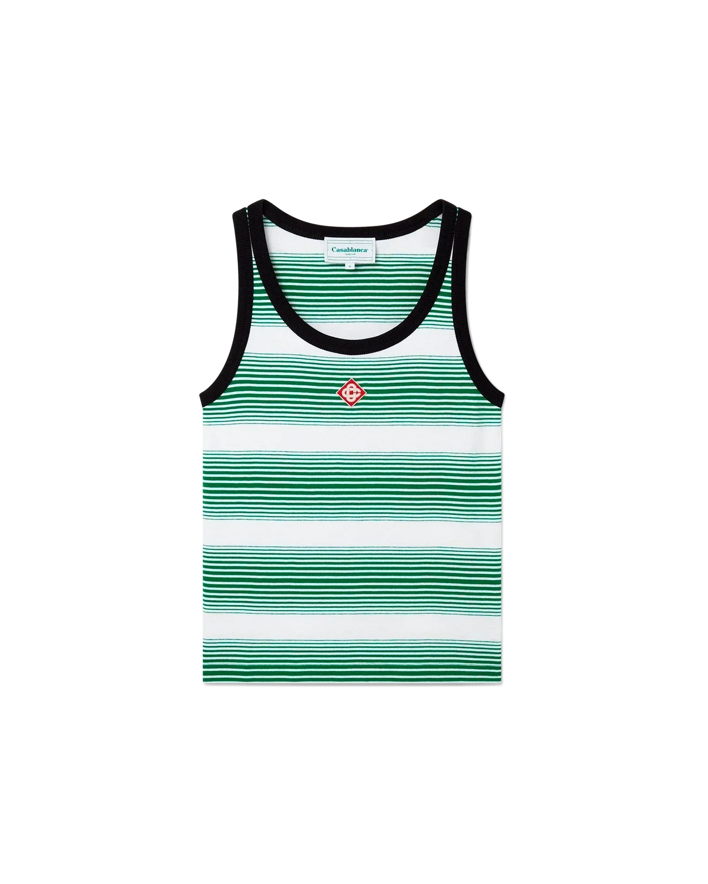 Gradient Stripe Ringer Tank Top | Casablanca Paris | Image 1