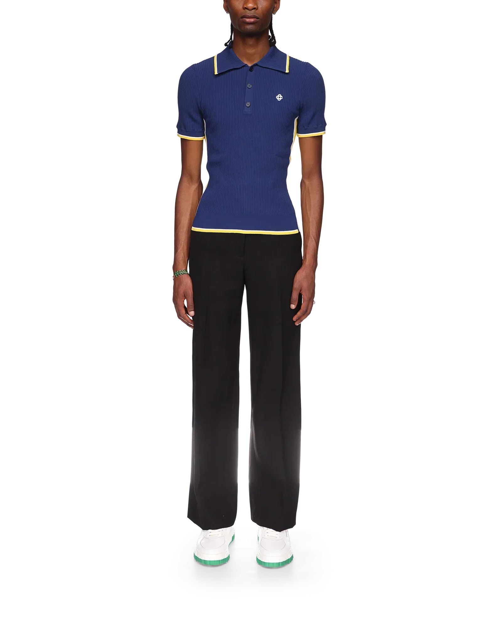 Rib Polo Shirt | Casablanca Paris | Image 2