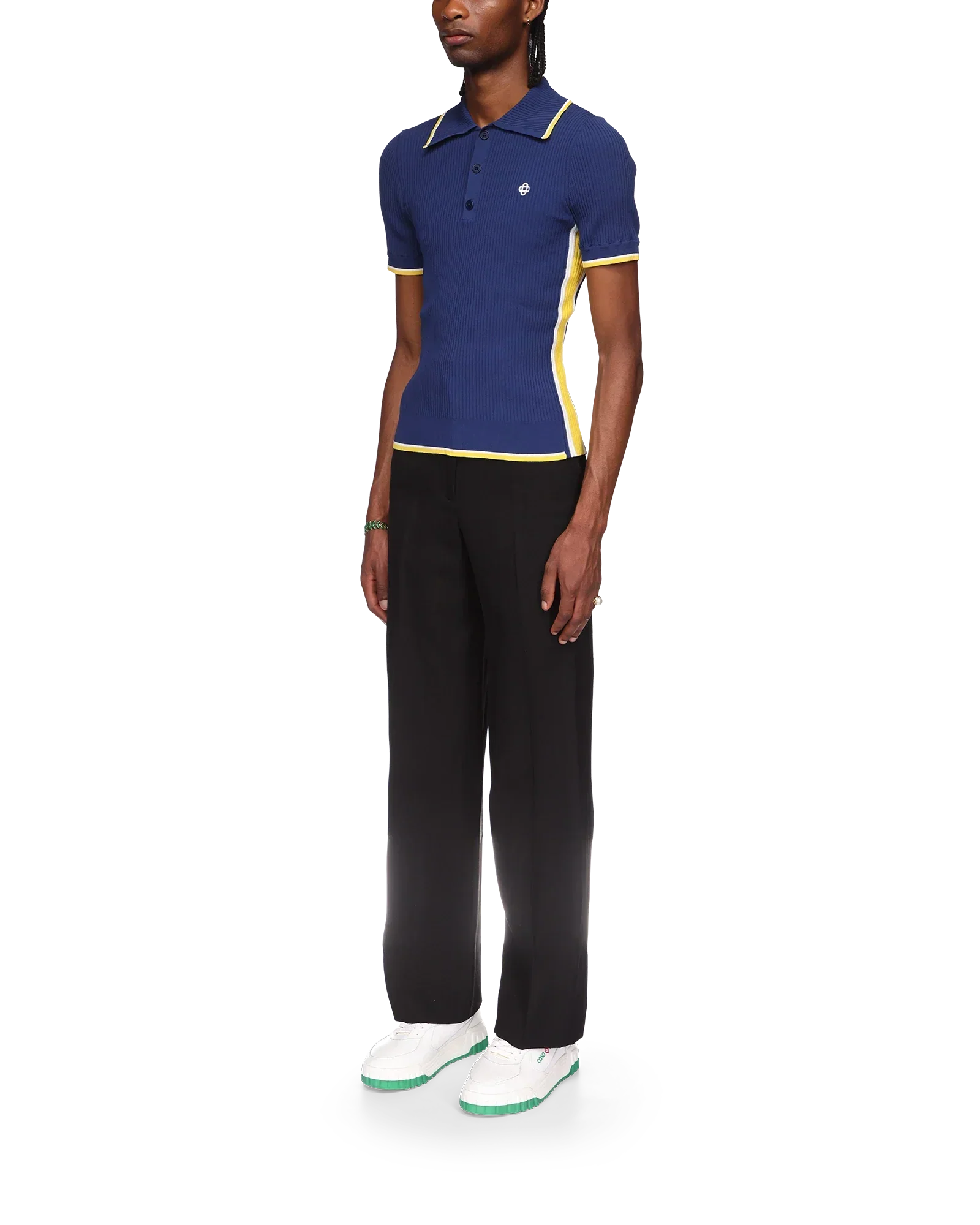 Rib Polo Shirt | Casablanca Paris | Image 3