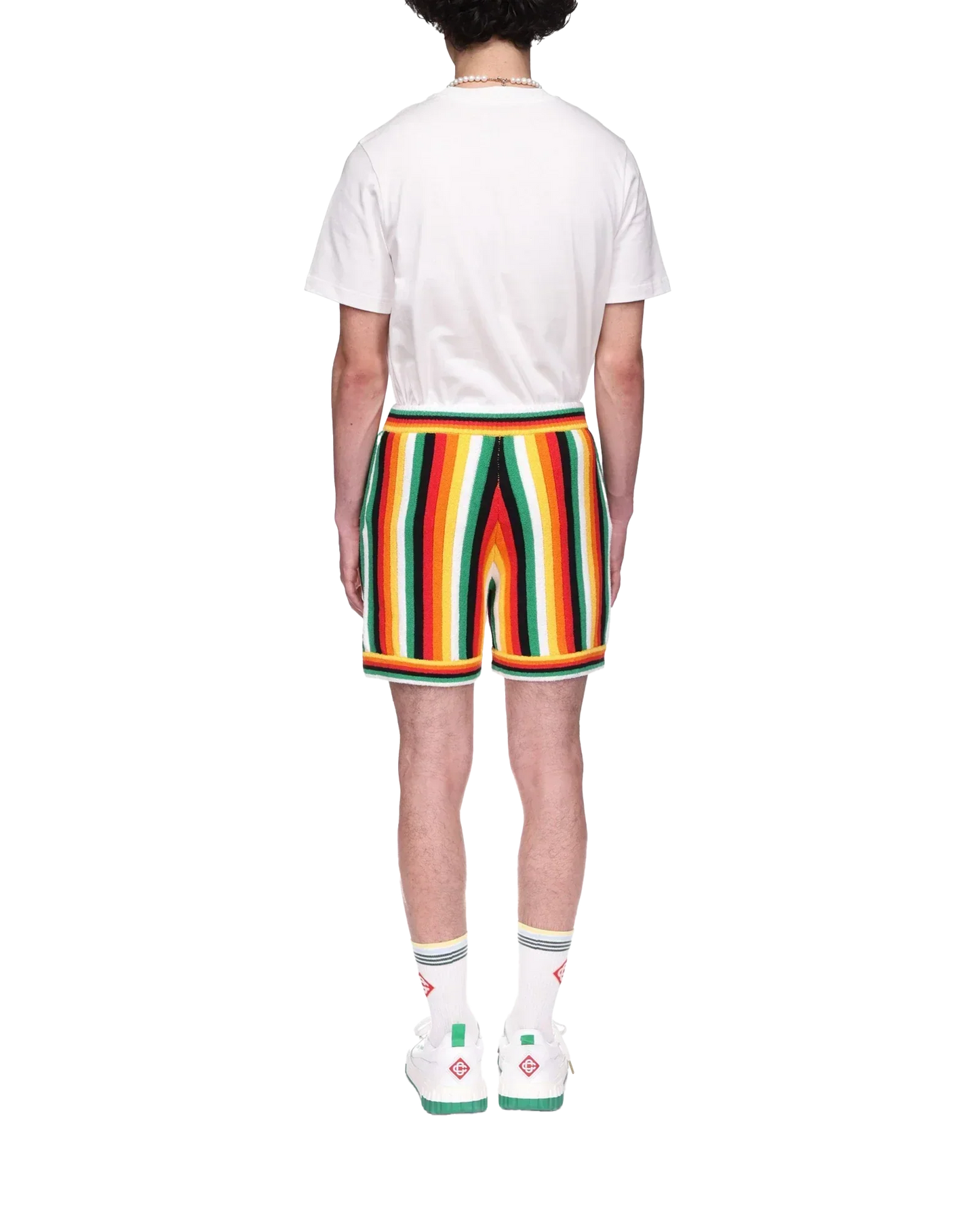 Striped Towelling Shorts | Casablanca Paris | Image 4
