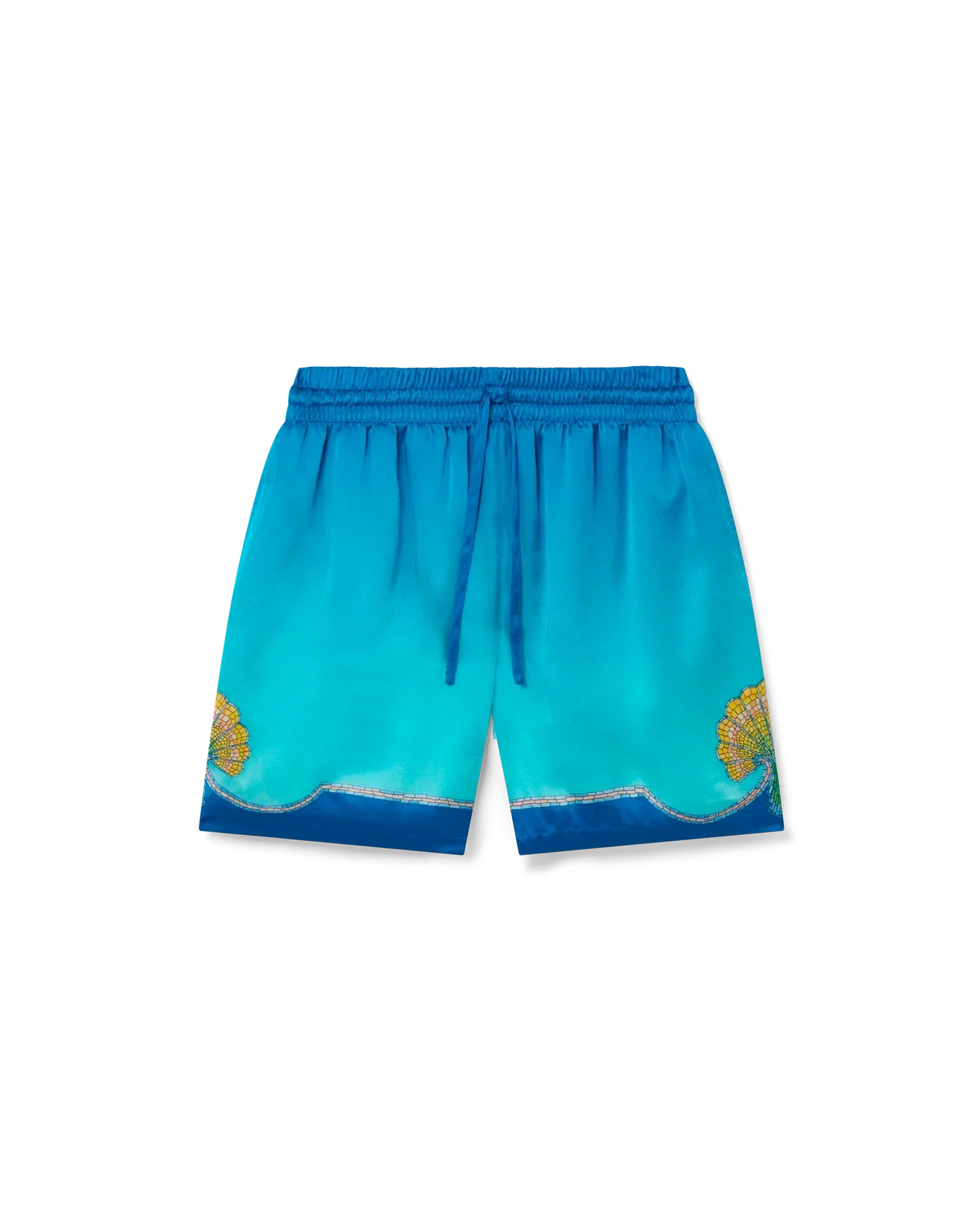 Coquillage Coloré Silk Shorts | Casablanca Paris | Image 1