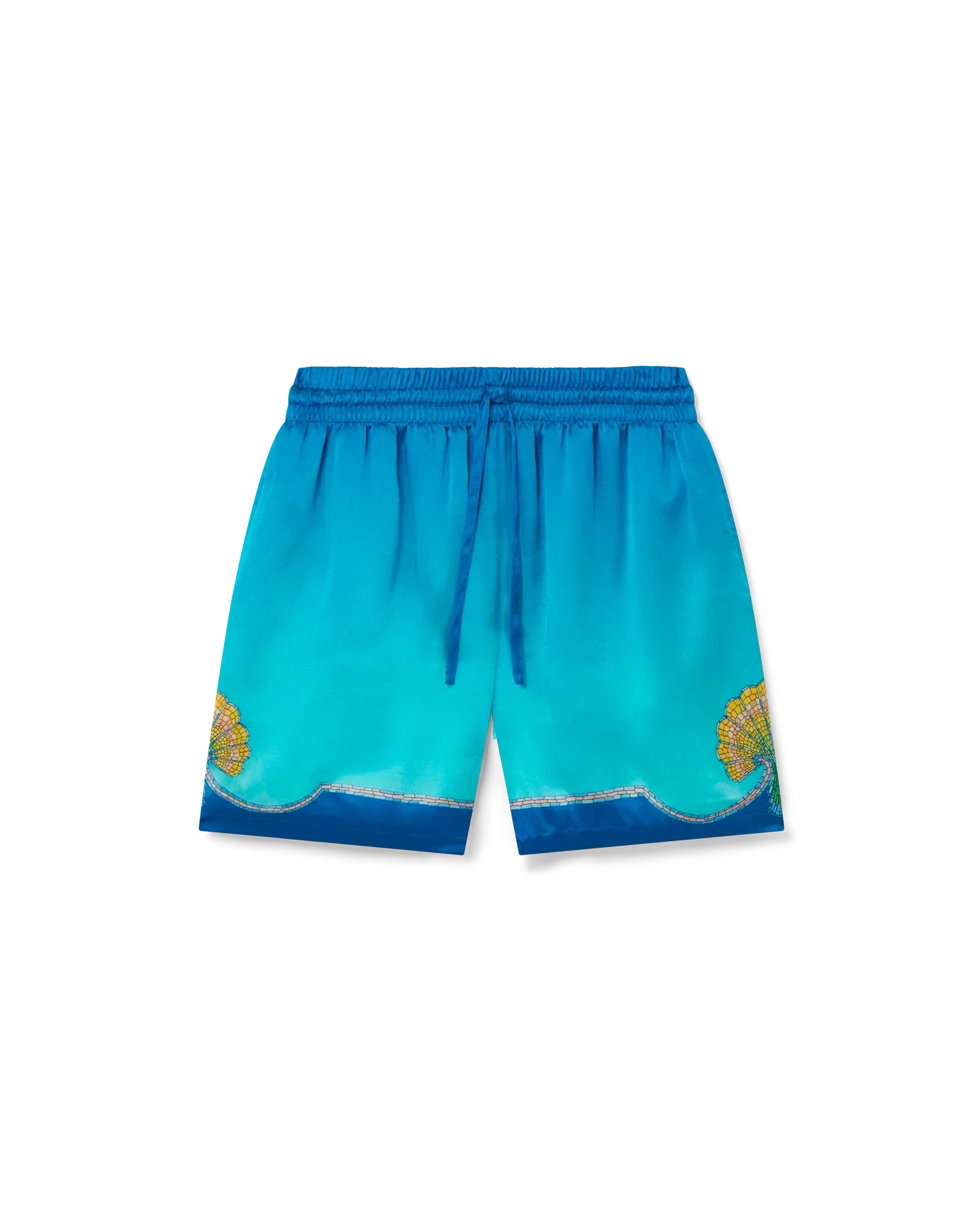 Coquillage Coloré Silk Shorts | Casablanca Paris | Image 1