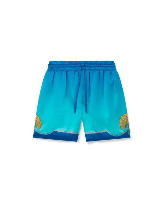 Coquillage Coloré Silk Shorts | Casablanca Paris | Image 1