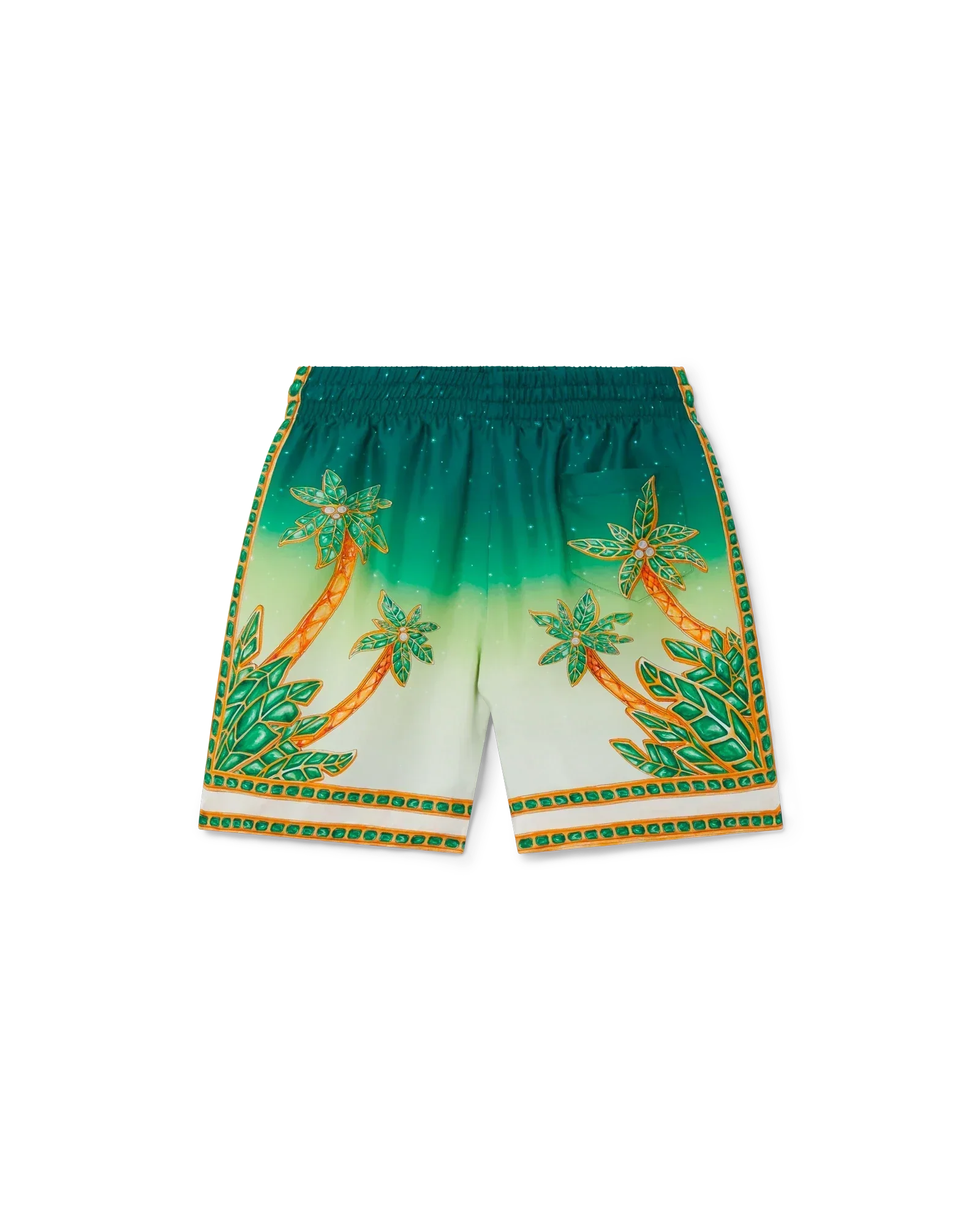 Joyaux D'Afrique Silk Shorts | Casablanca Paris | Image 6