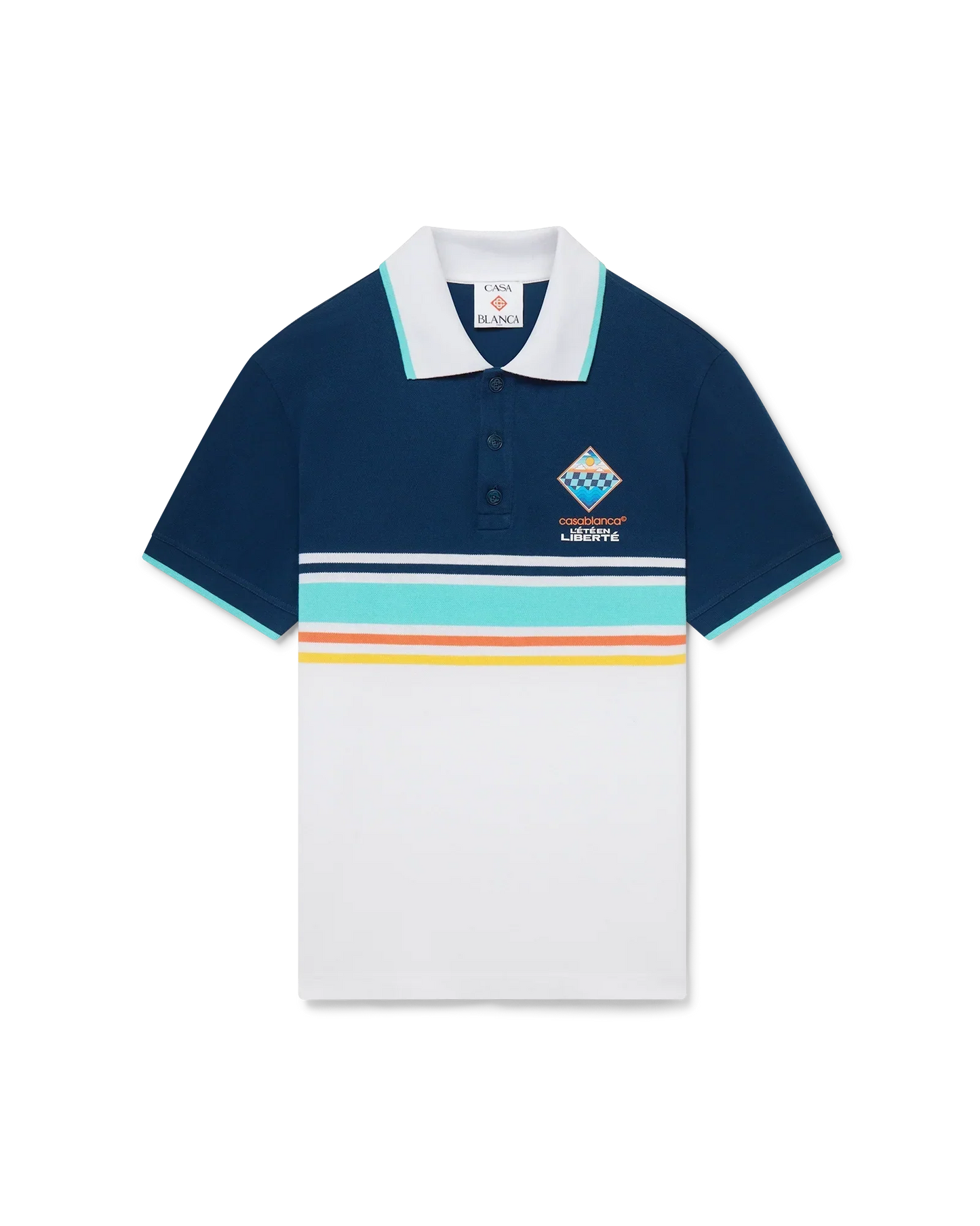 The L'été En Liberté Polo Shirt | Casablanca Paris | Image 1