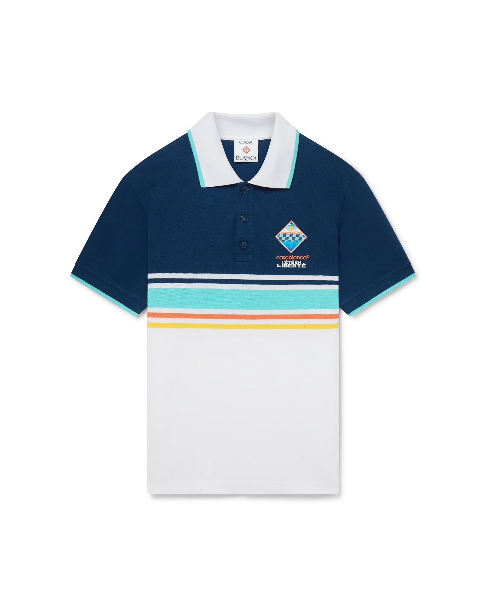 The L'été En Liberté Polo Shirt | Casablanca Paris | Image 1