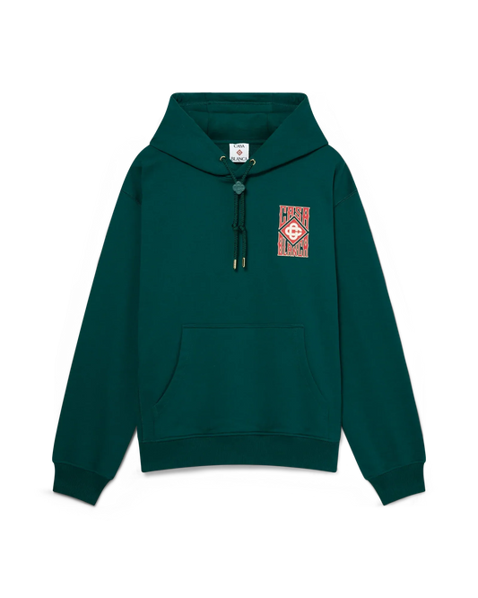 Gothic Logo Hooded Sweatshirt | Casablanca Paris | Image 1