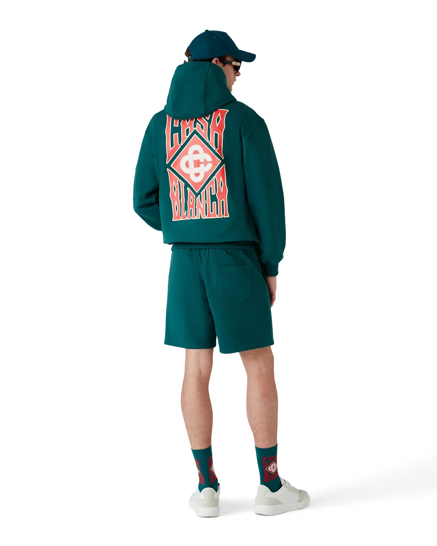 Gothic Logo Hooded Sweatshirt | Casablanca Paris | Image 3