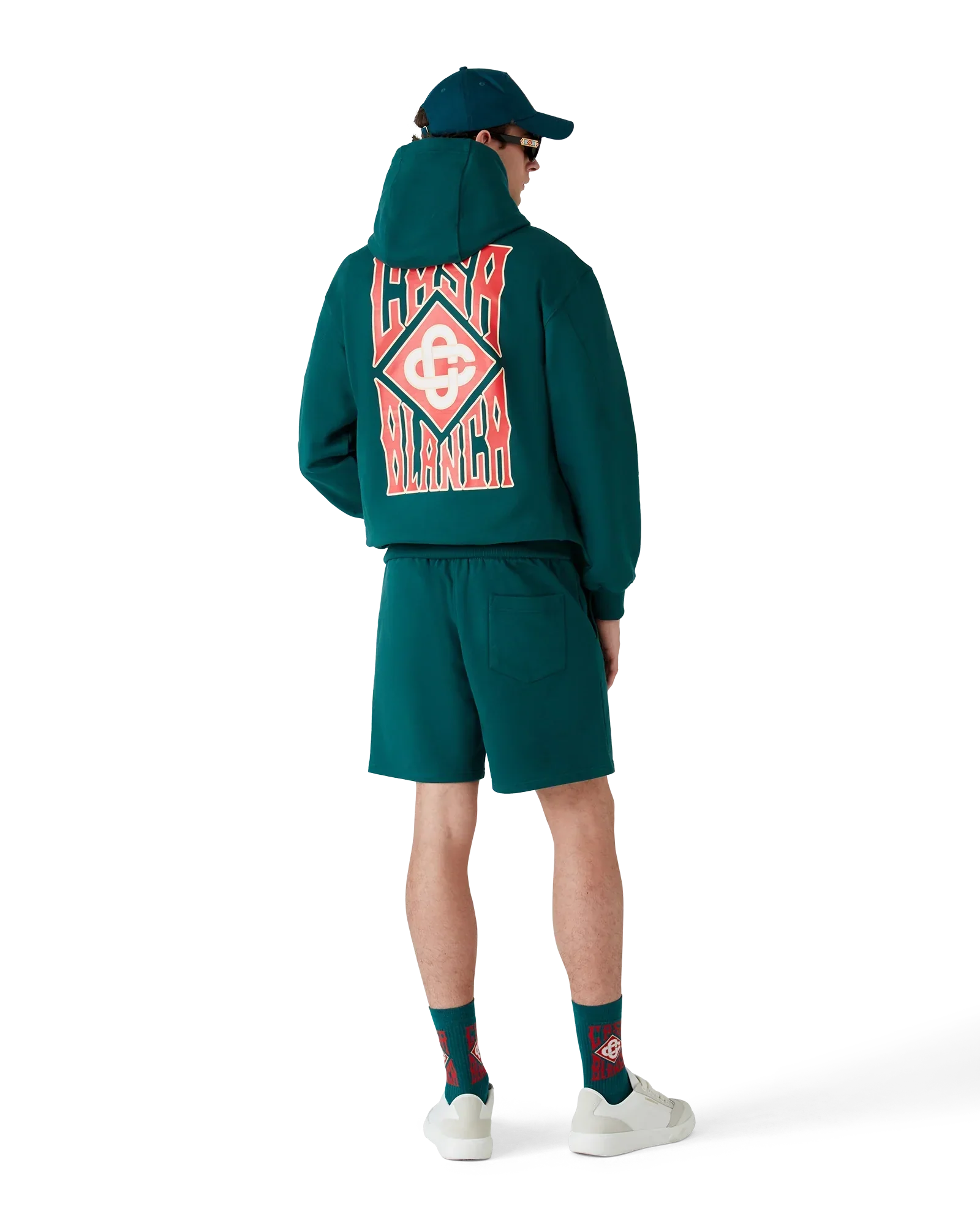 Gothic Logo Hooded Sweatshirt | Casablanca Paris | Image 3