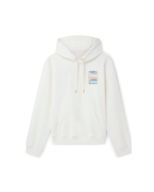 Surreal Pool Hooded Sweatshirt | Casablanca Paris | Image 1
