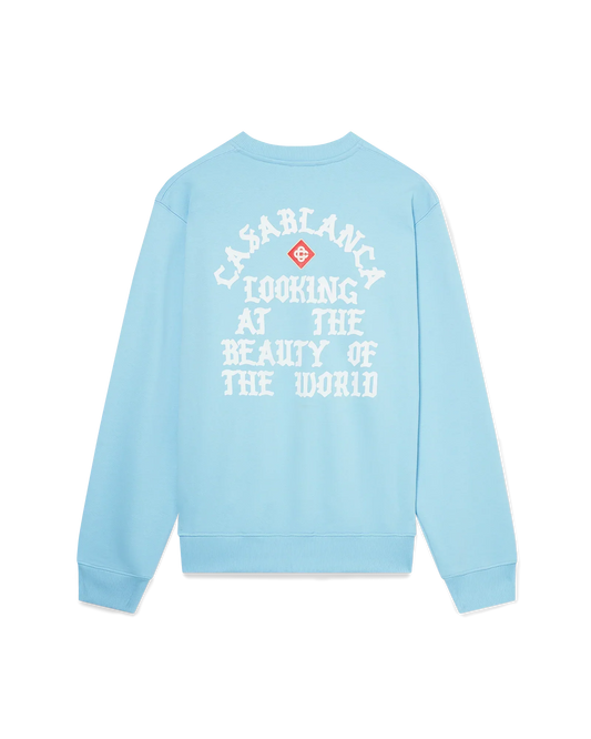 Beauty Of The World Sweatshirt | Casablanca Paris | Image 1