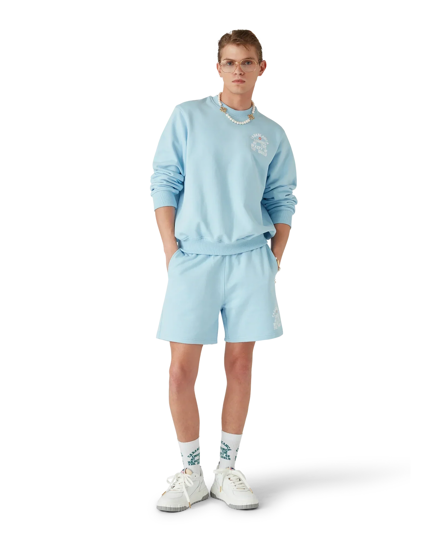 Beauty Of The World Sweatshirt | Casablanca Paris | Image 2