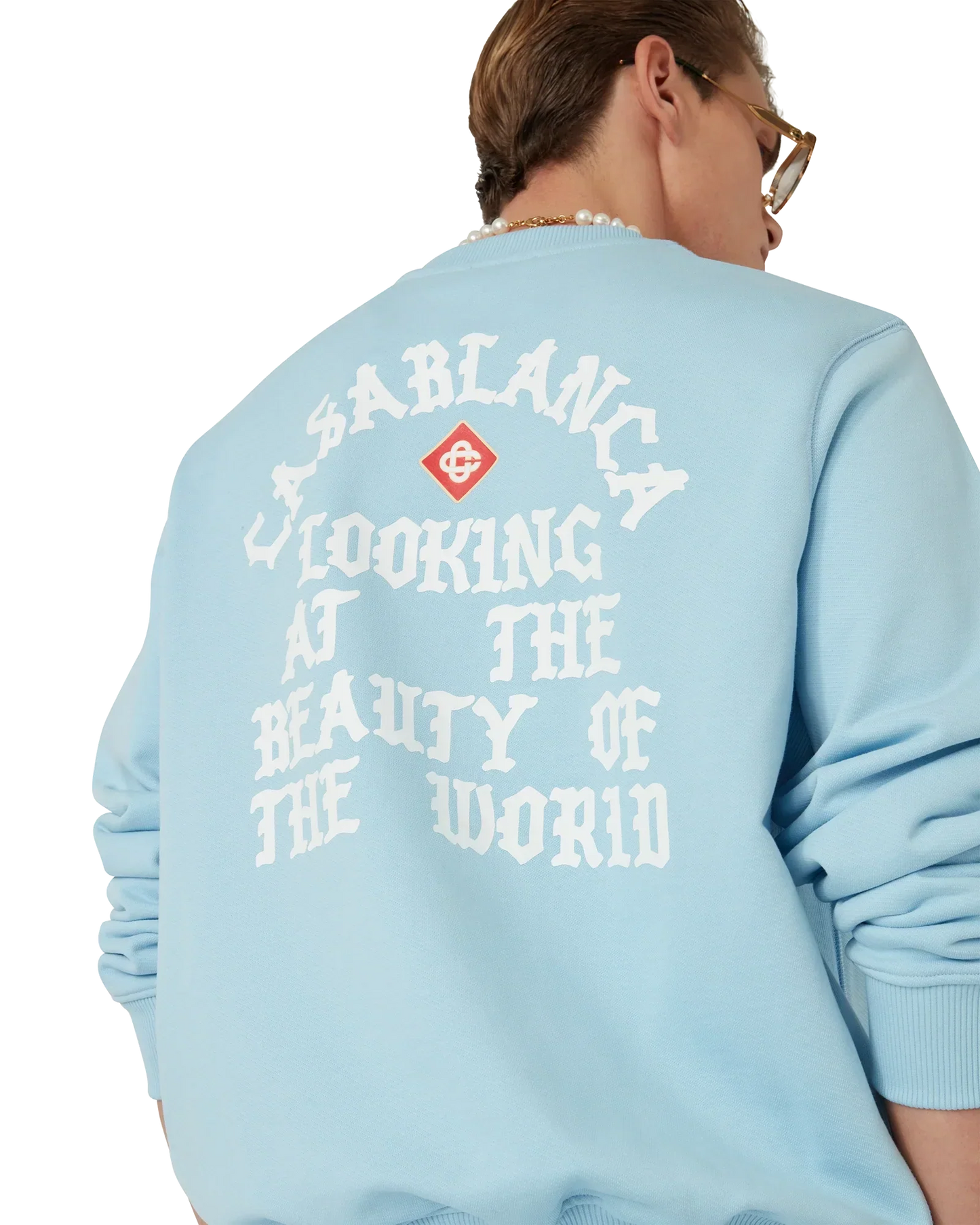 Beauty Of The World Sweatshirt | Casablanca Paris | Image 5