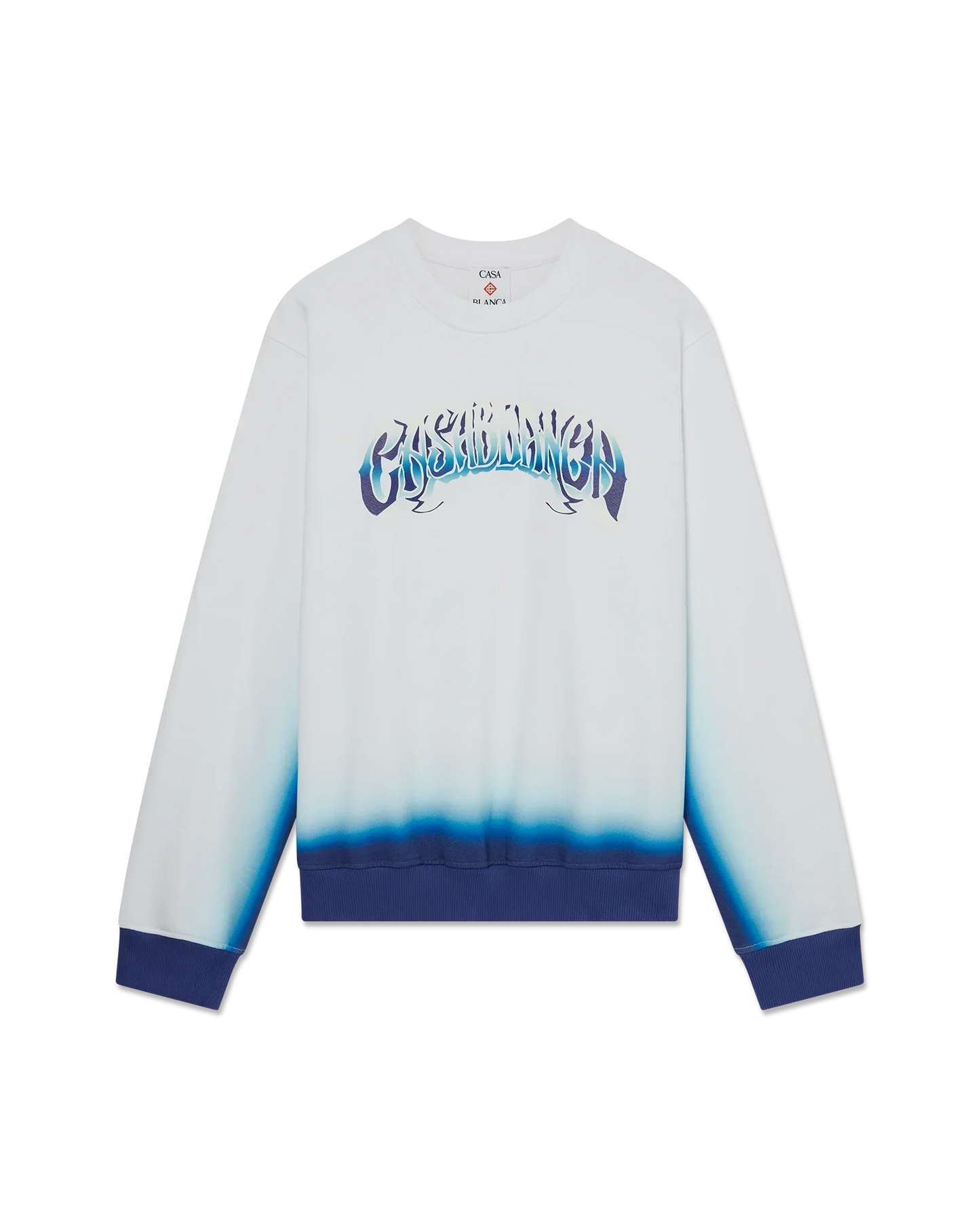 Blue Fade Sweatshirt | Casablanca Paris | Image 1