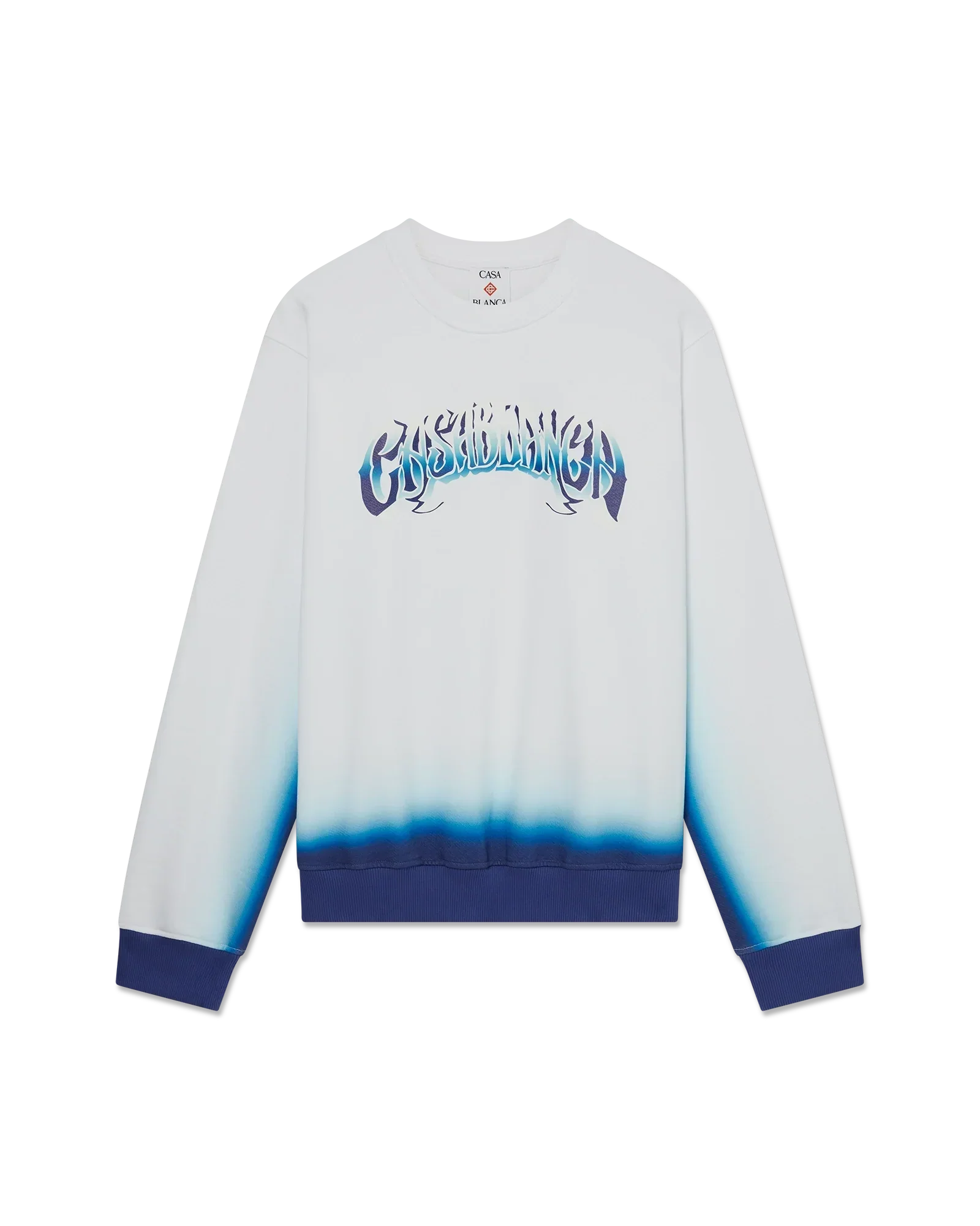 Blue Fade Sweatshirt | Casablanca Paris | Image 1