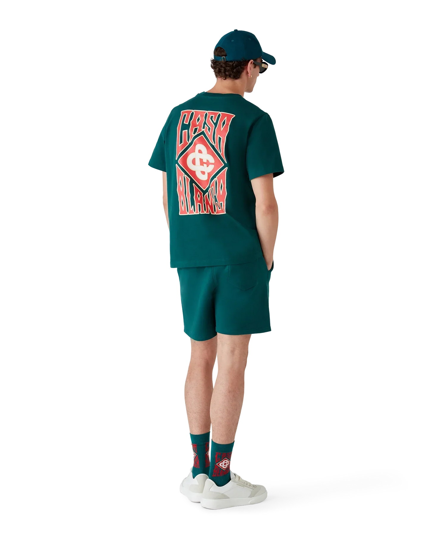 Gothic Logo Sweatshorts | Casablanca Paris | Image 3