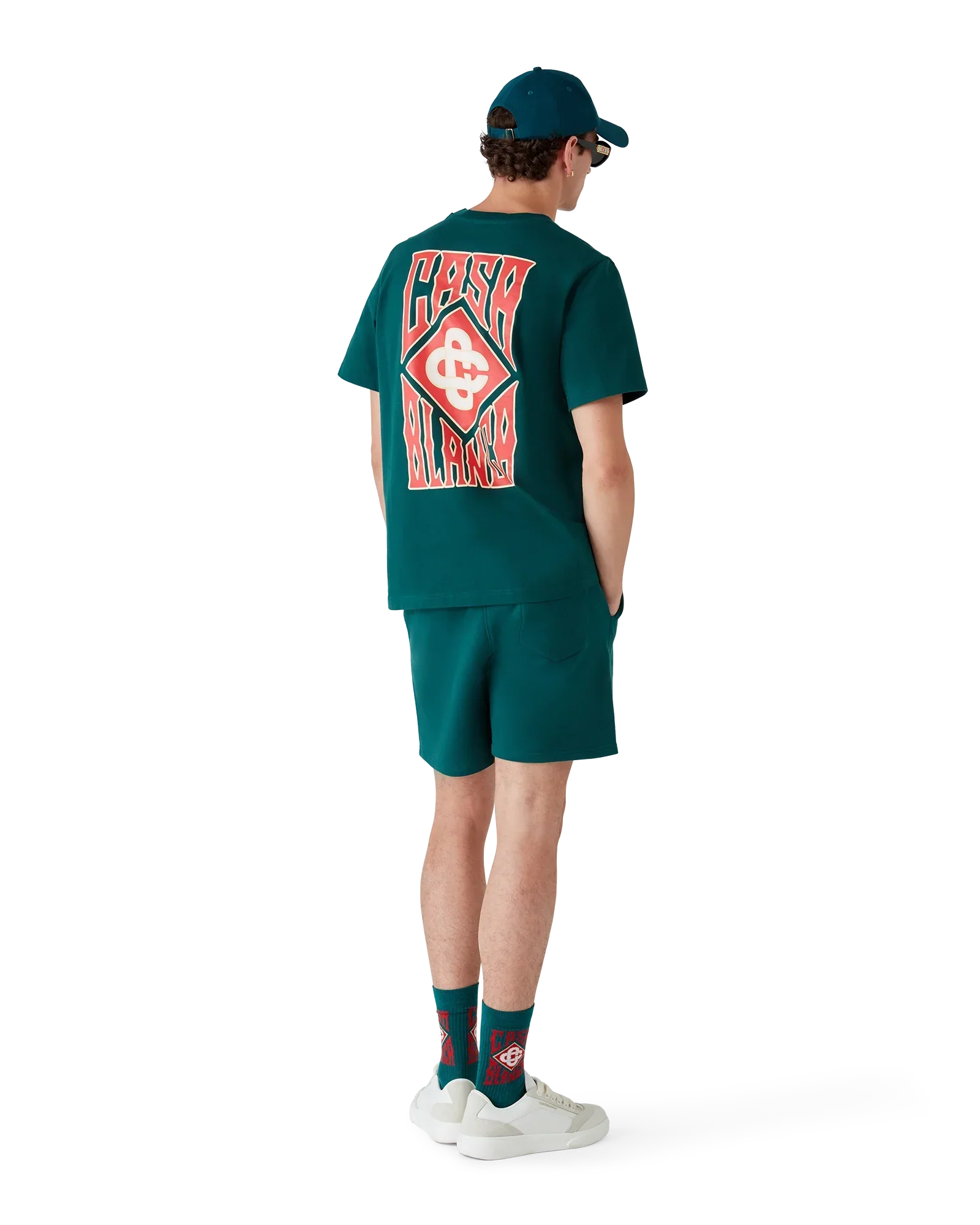 Gothic Logo Sweatshorts | Casablanca Paris | Image 3