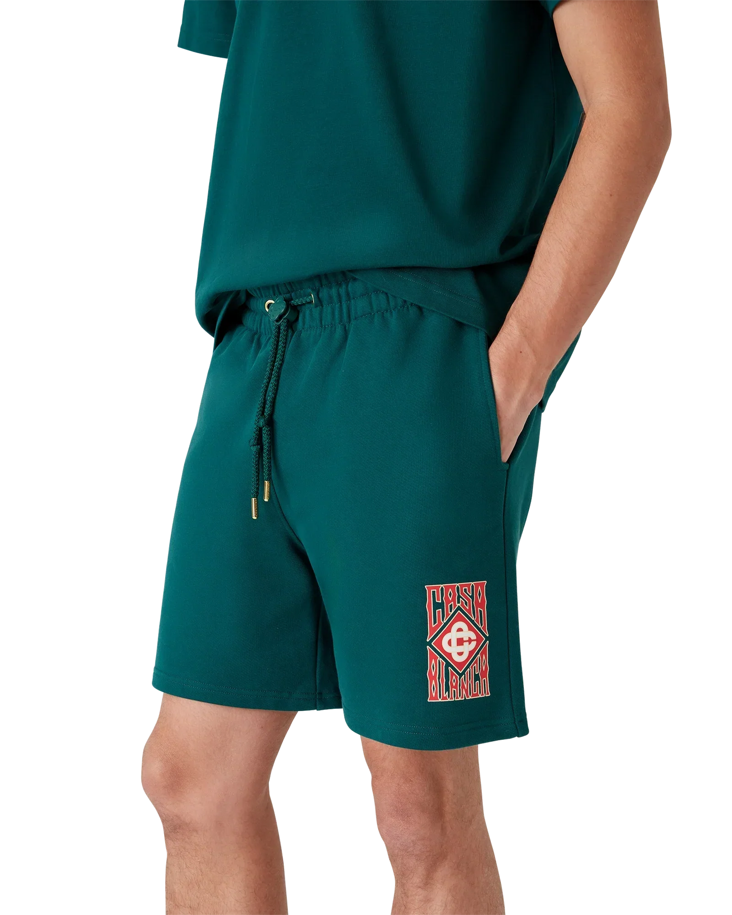 Gothic Logo Sweatshorts | Casablanca Paris | Image 4
