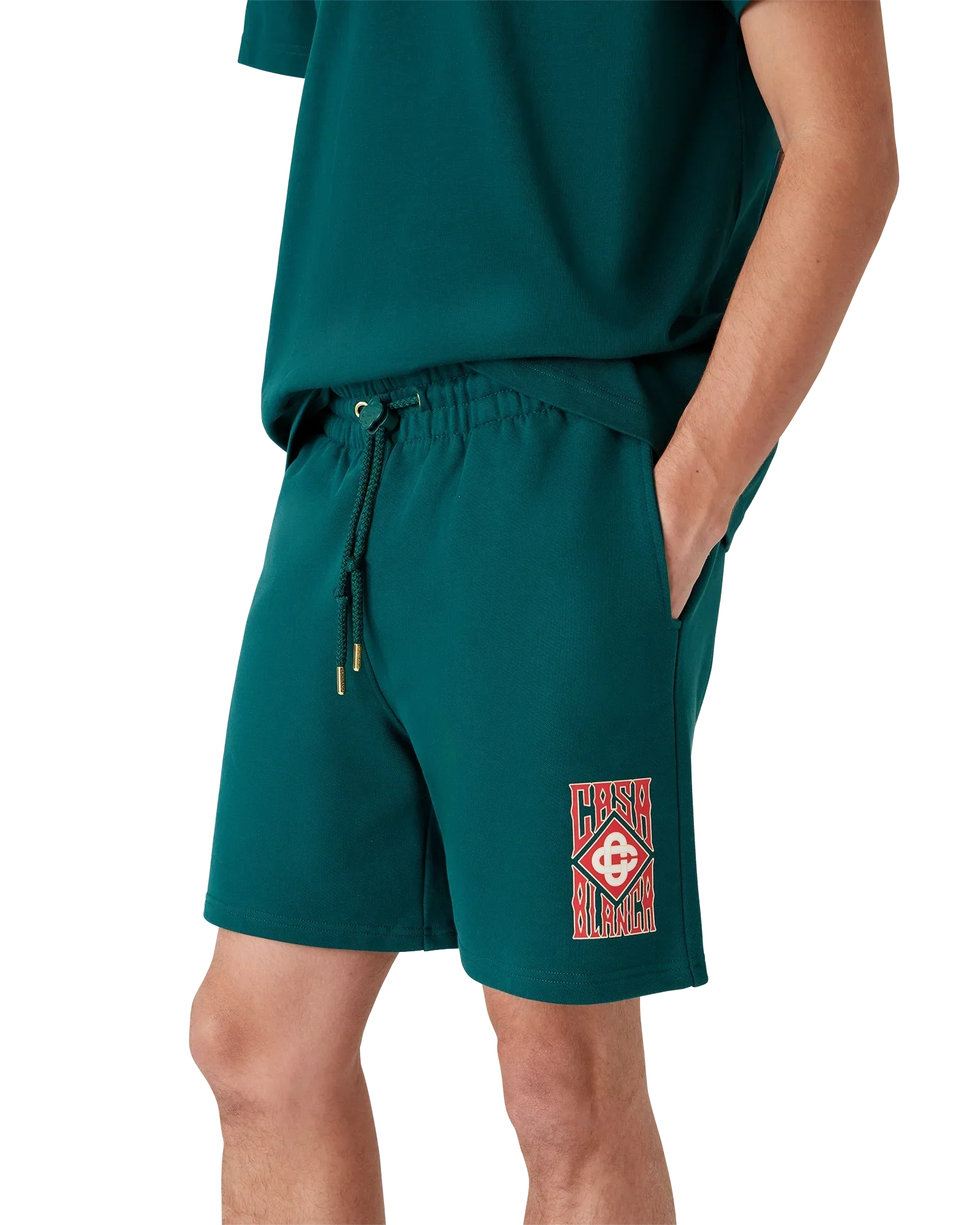 Gothic Logo Sweatshorts | Casablanca Paris | Image 4