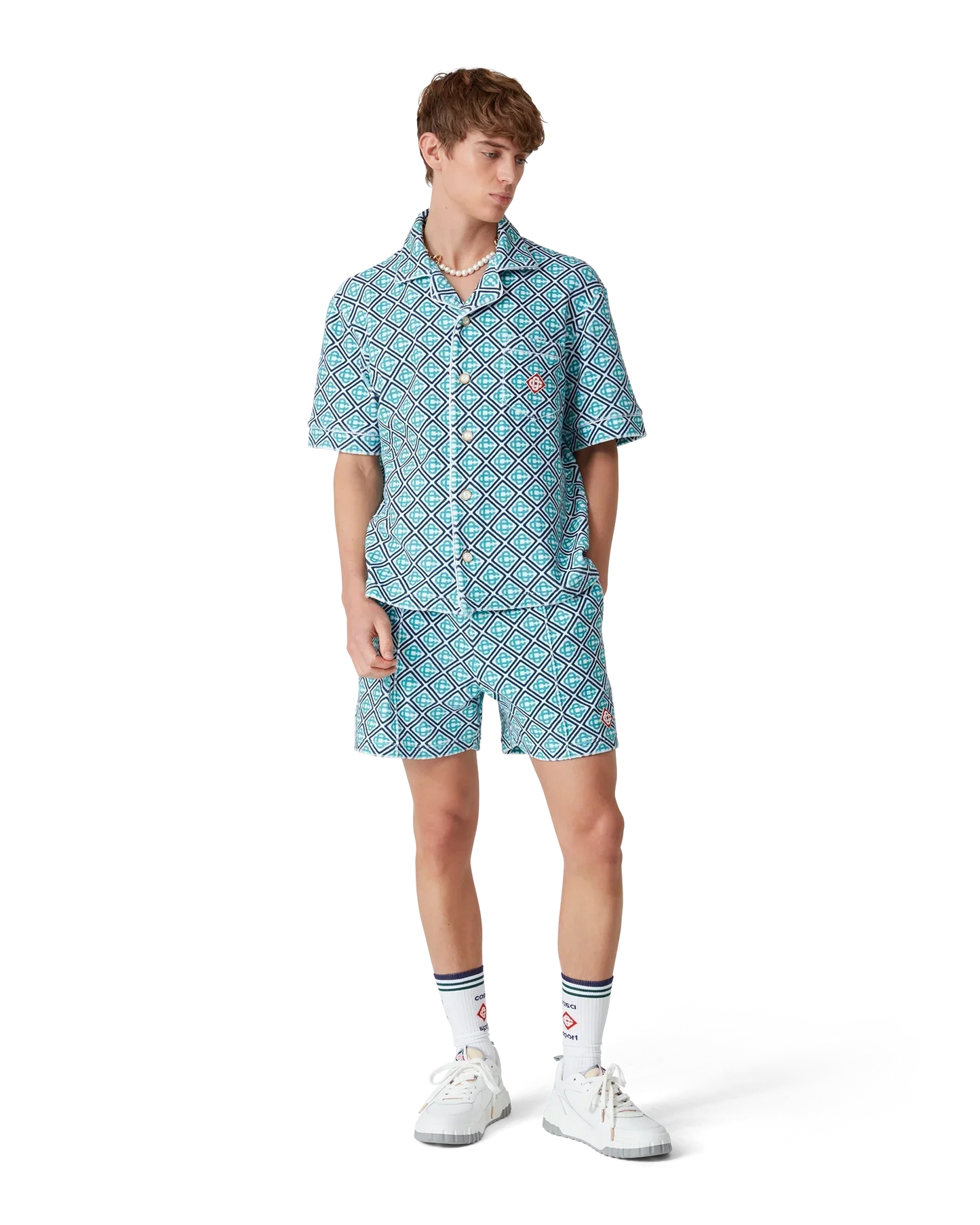 Monogram Towelling Shorts | Casablanca Paris | Image 2