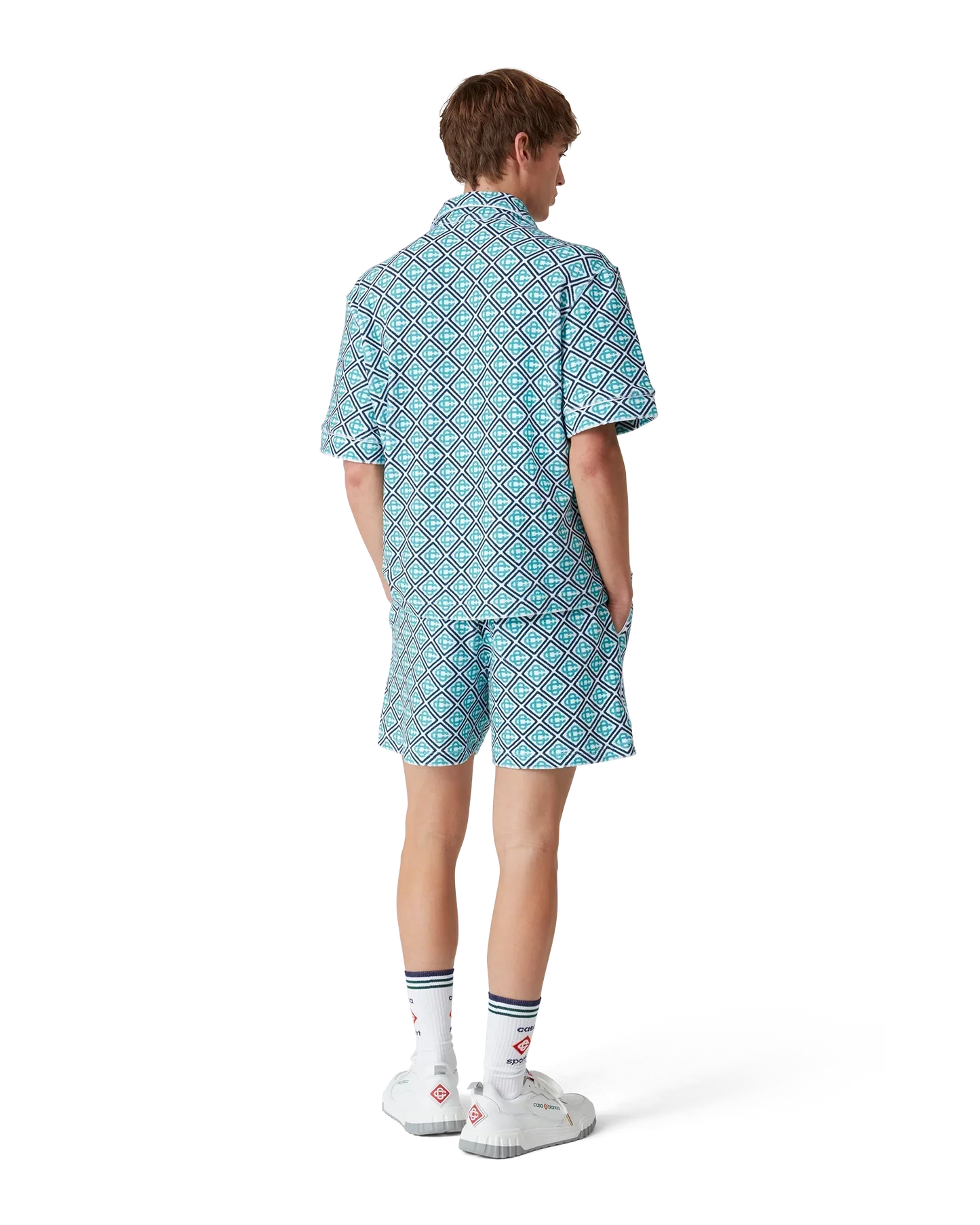 Monogram Towelling Shorts | Casablanca Paris | Image 3