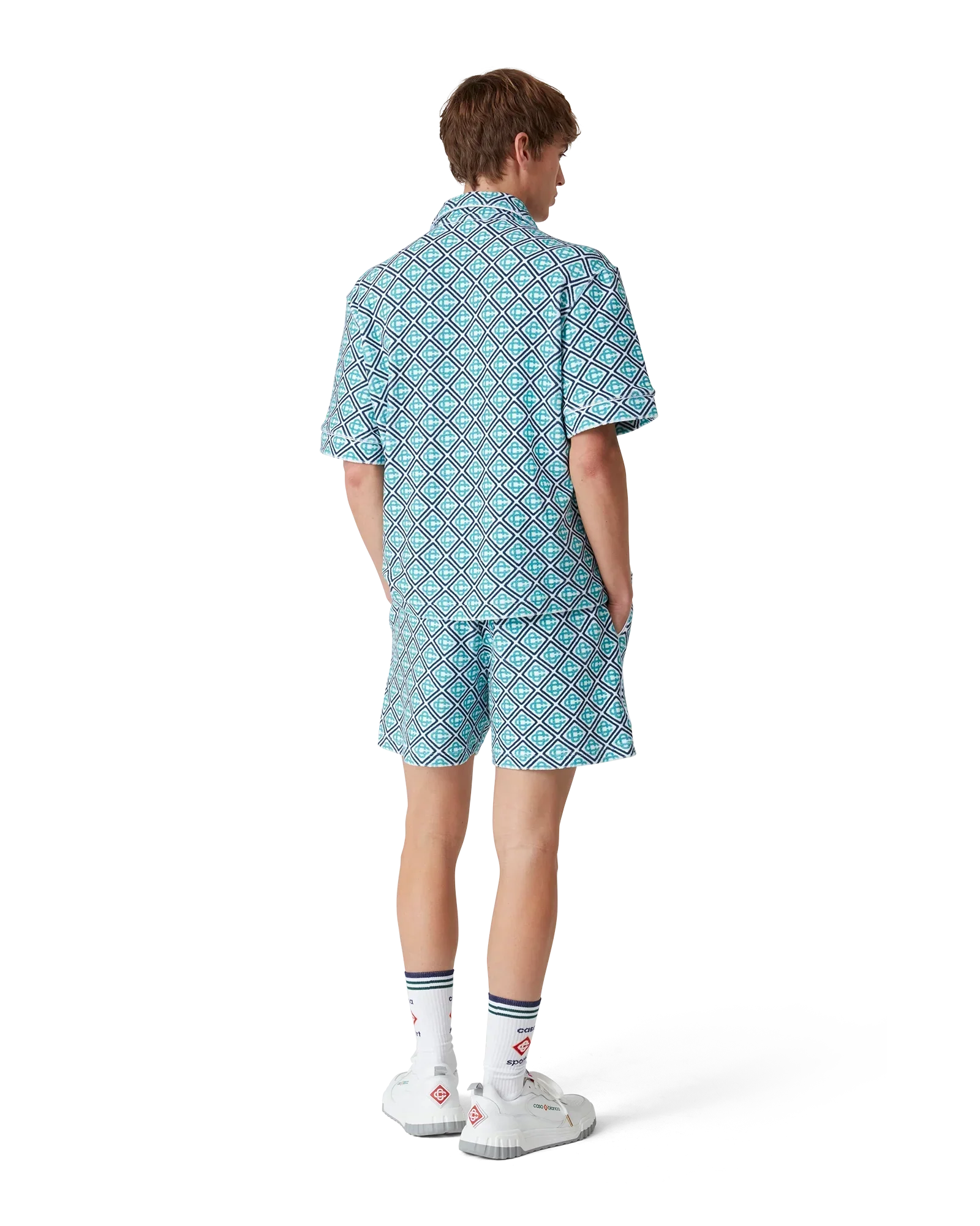 Monogram Towelling Shorts | Casablanca Paris | Image 3