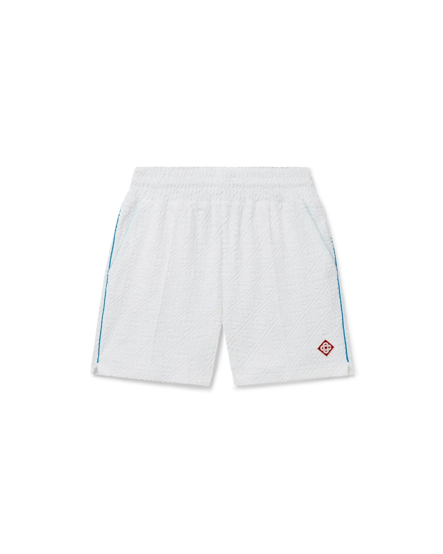 Tennis Stripe Towelling Shorts | Casablanca Paris | Image 1