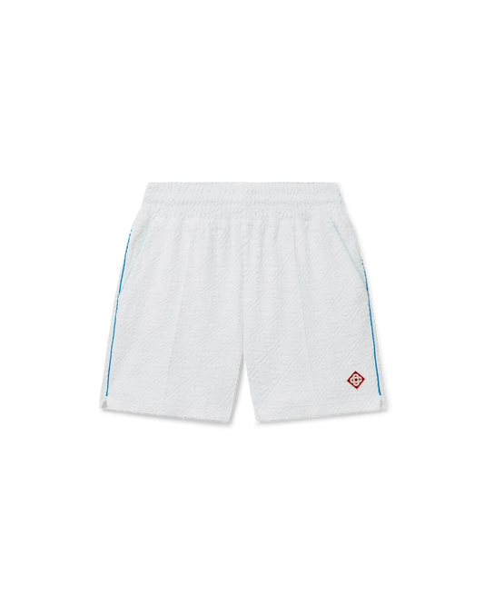 Tennis Stripe Towelling Shorts | Casablanca Paris | Image 1