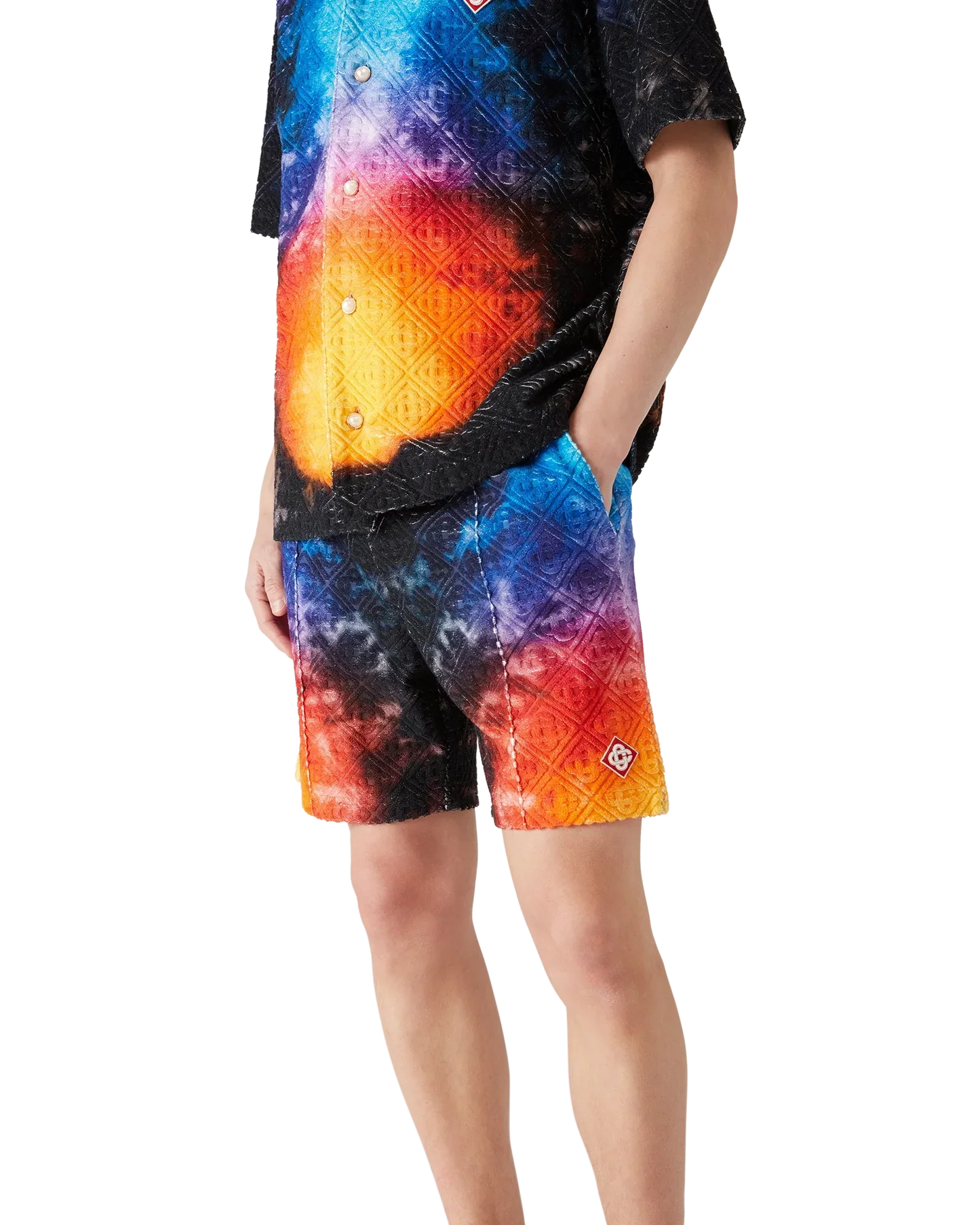 Gradient Towelling Shorts | Casablanca Paris | Image 3
