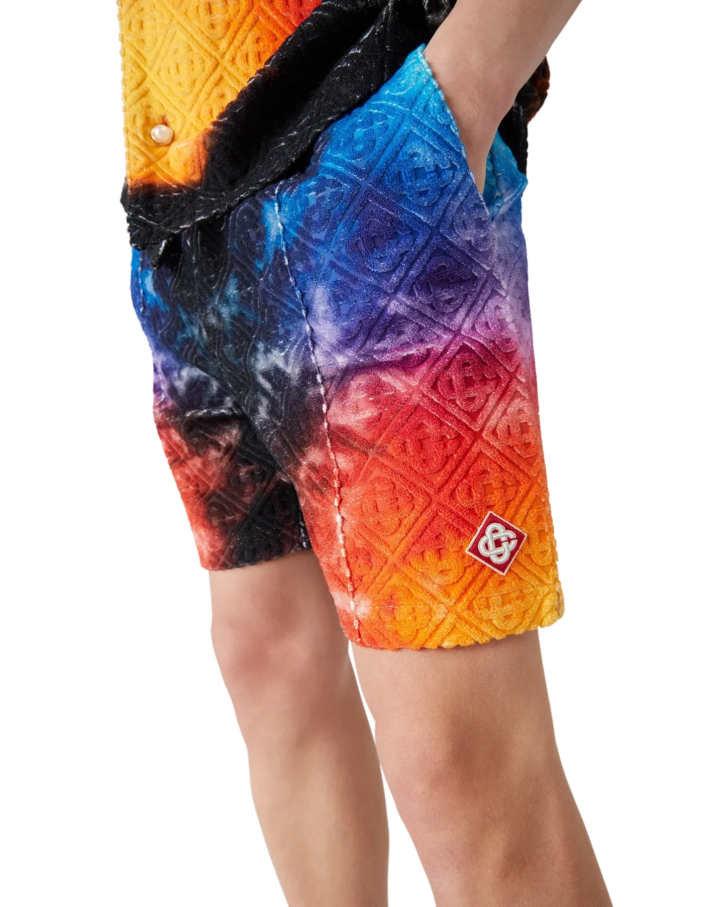 Gradient Towelling Shorts | Casablanca Paris | Image 4