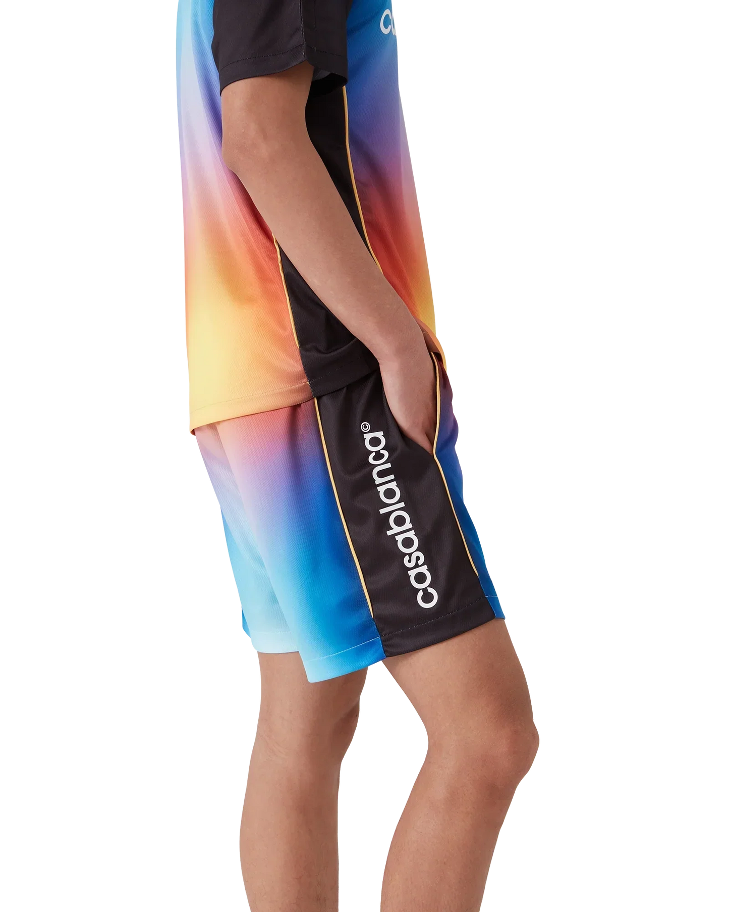 Gradient Football Shorts | Casablanca Paris | Image 4