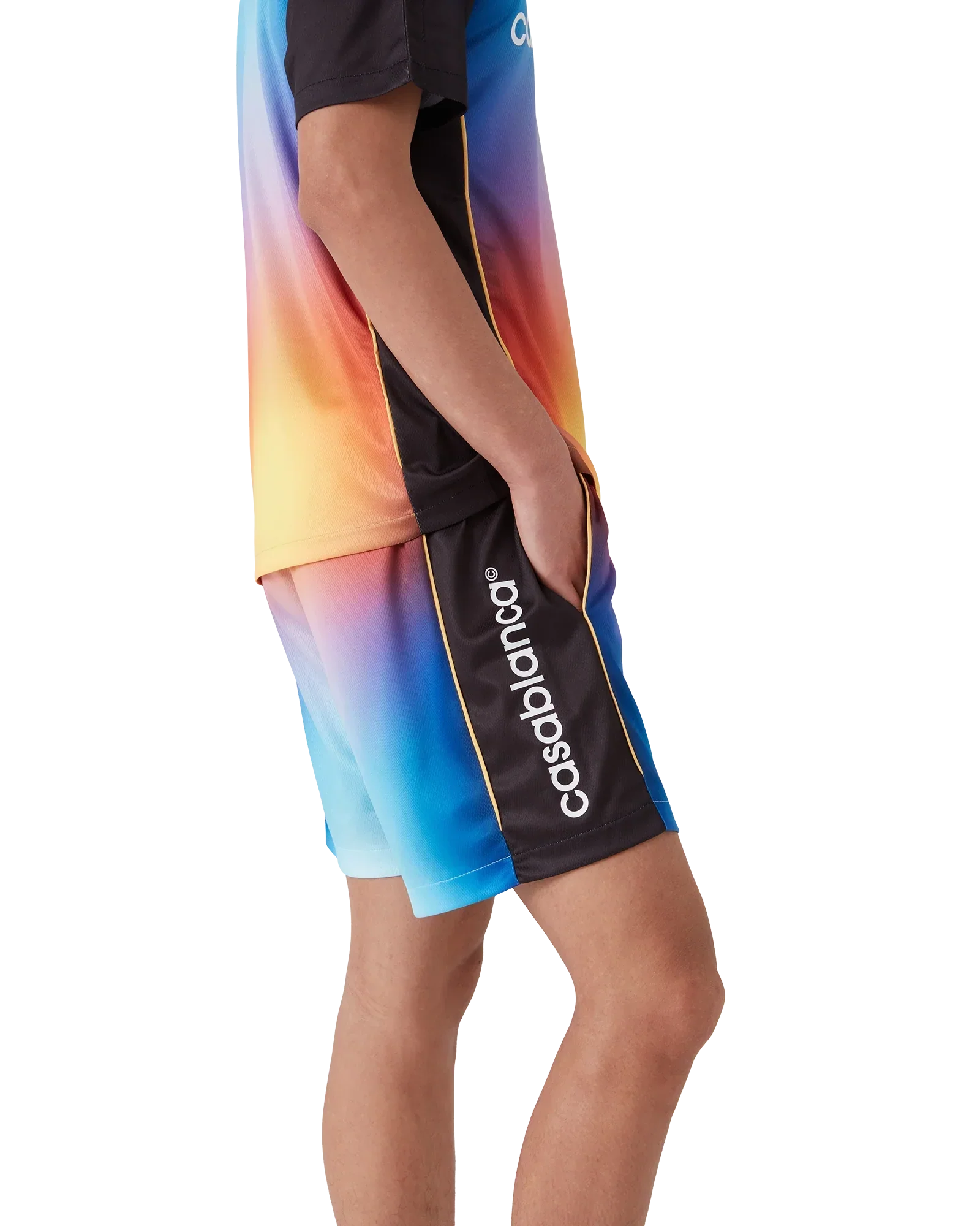 Gradient Football Shorts | Casablanca Paris | Image 4